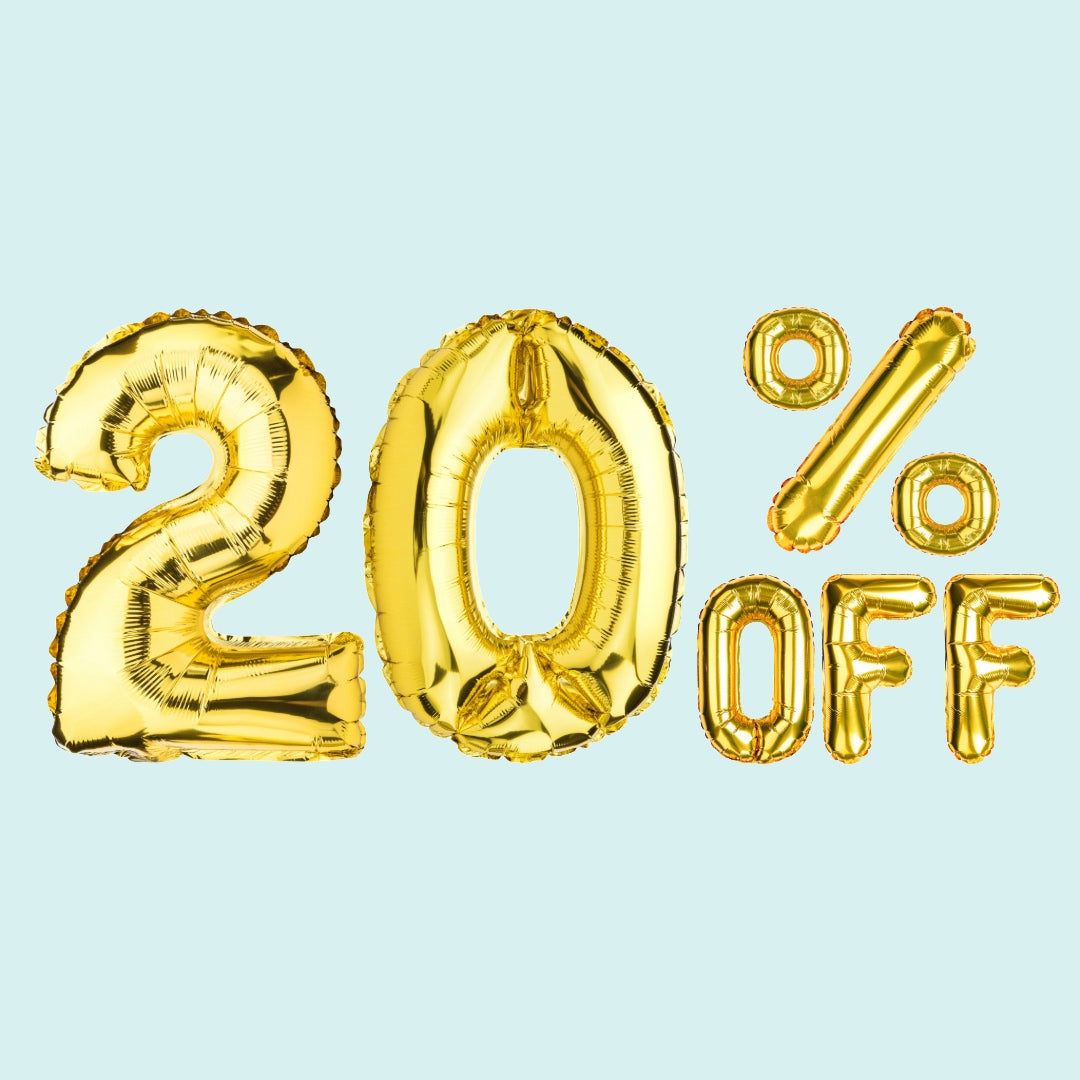 20 percent off at Fabbys Art