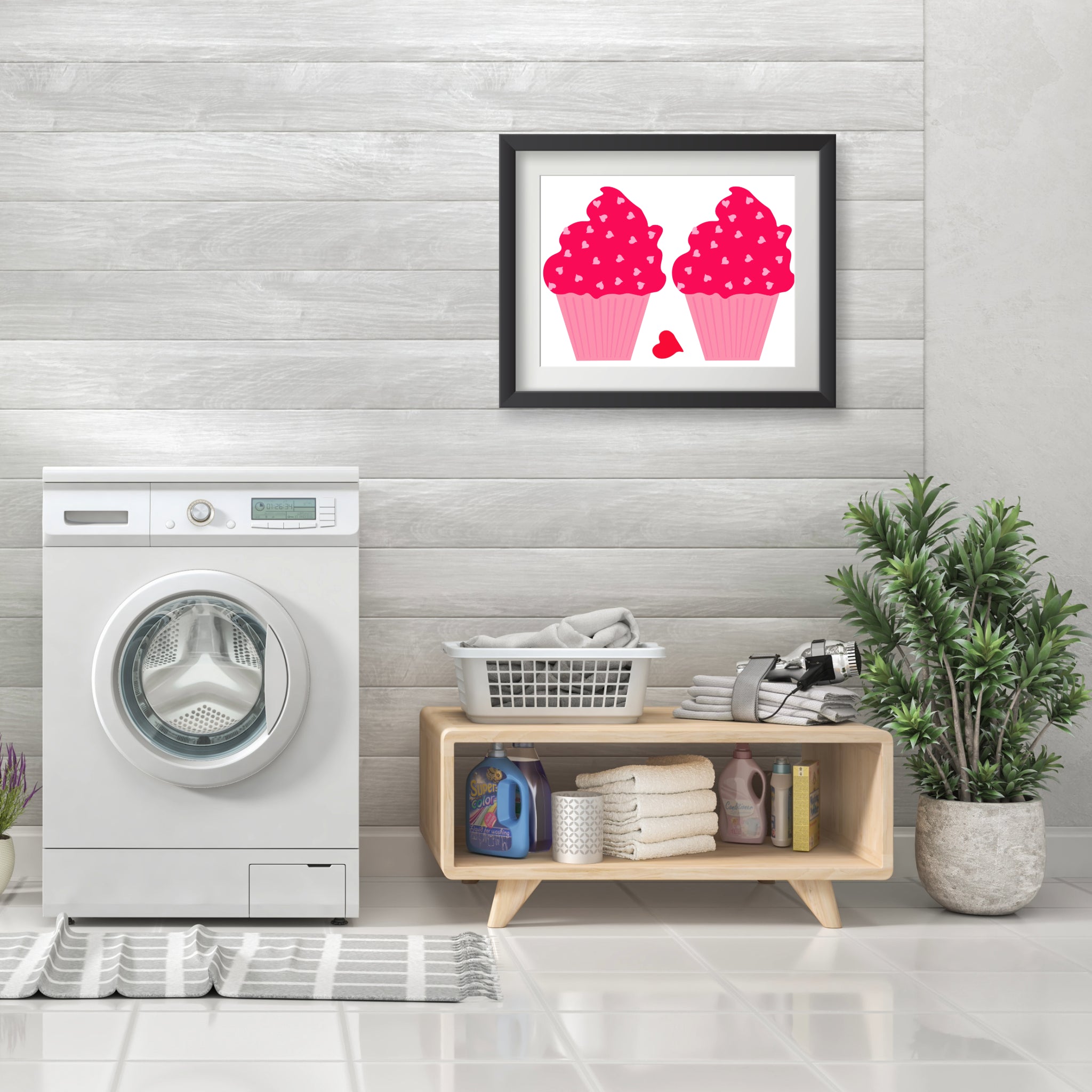 Cupcakes in love Poster