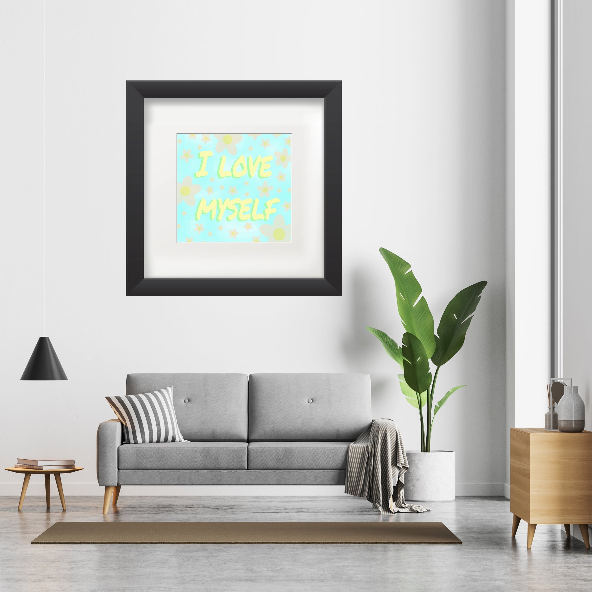 I Love Myself (Square) Poster