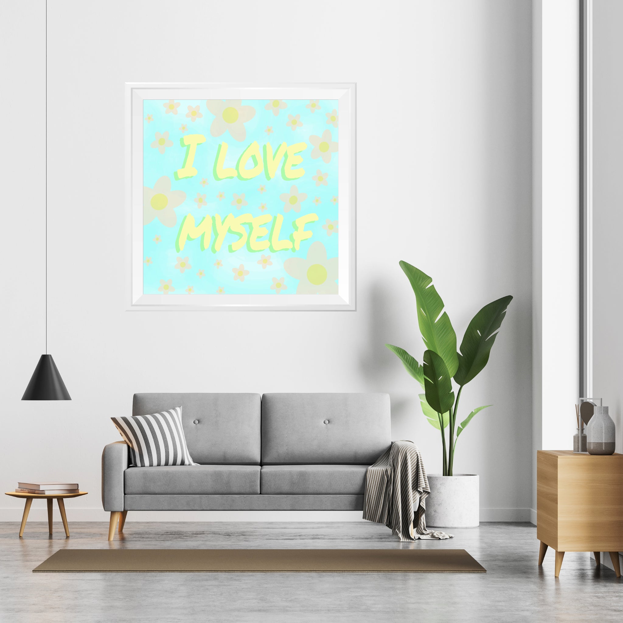I Love Myself (Square) Poster