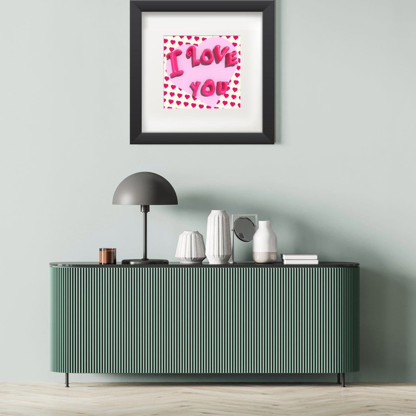 I love you heart Poster