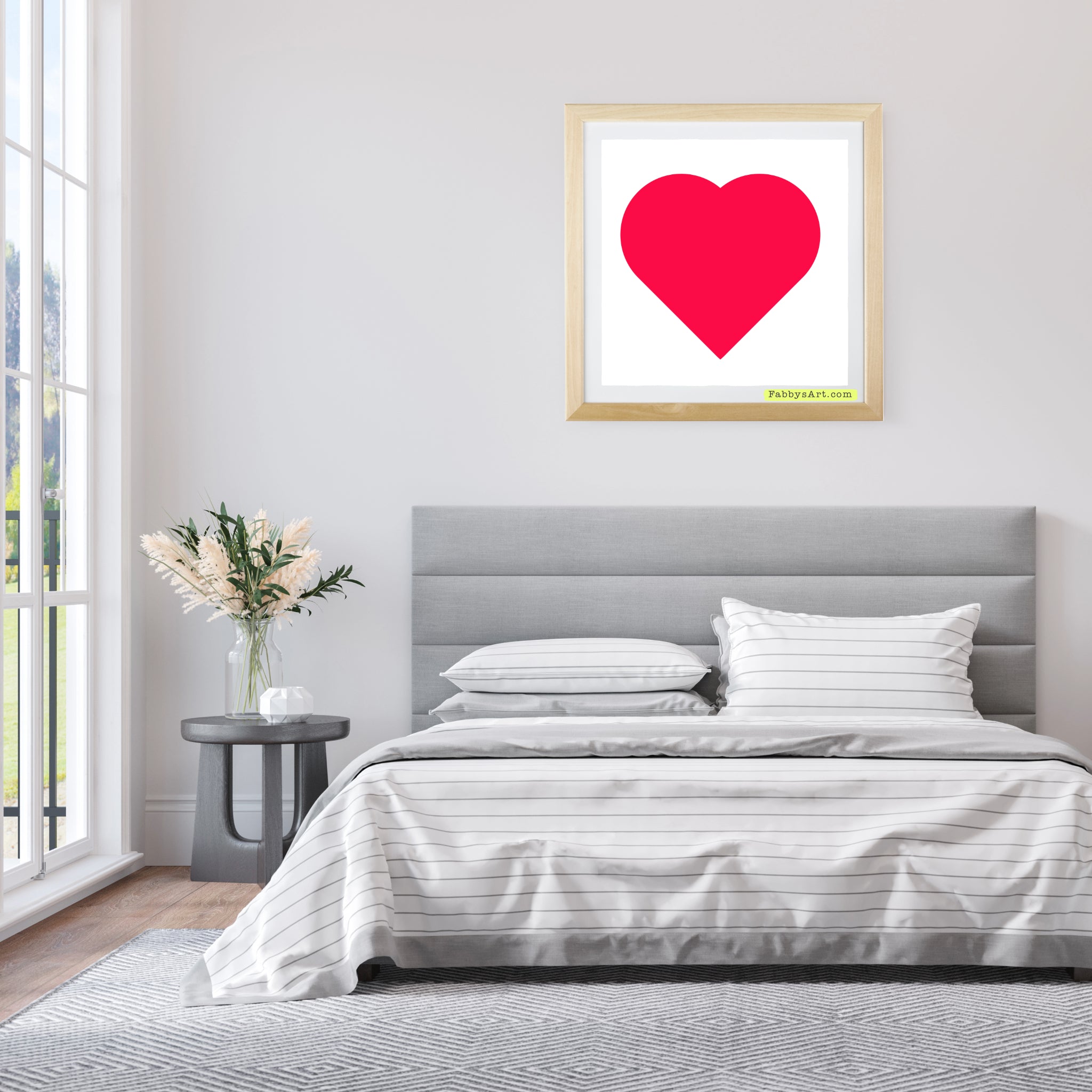 In love (passion pink heart) Poster