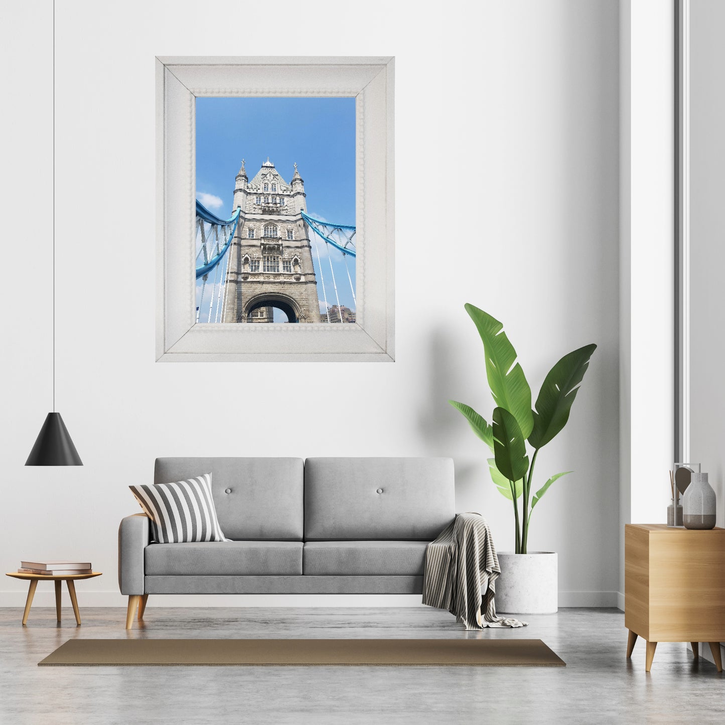 London bridge looking up, Poster