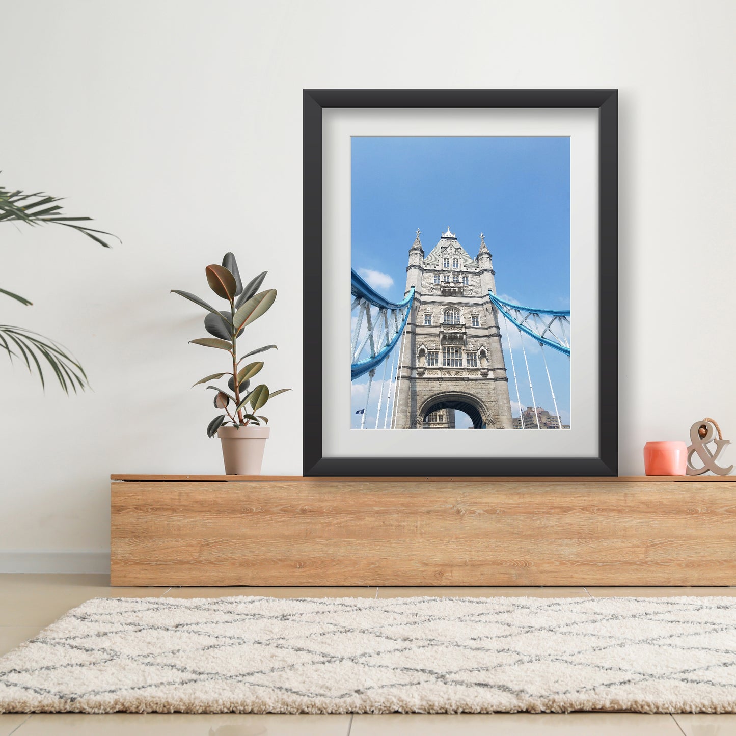 London bridge looking up, Poster