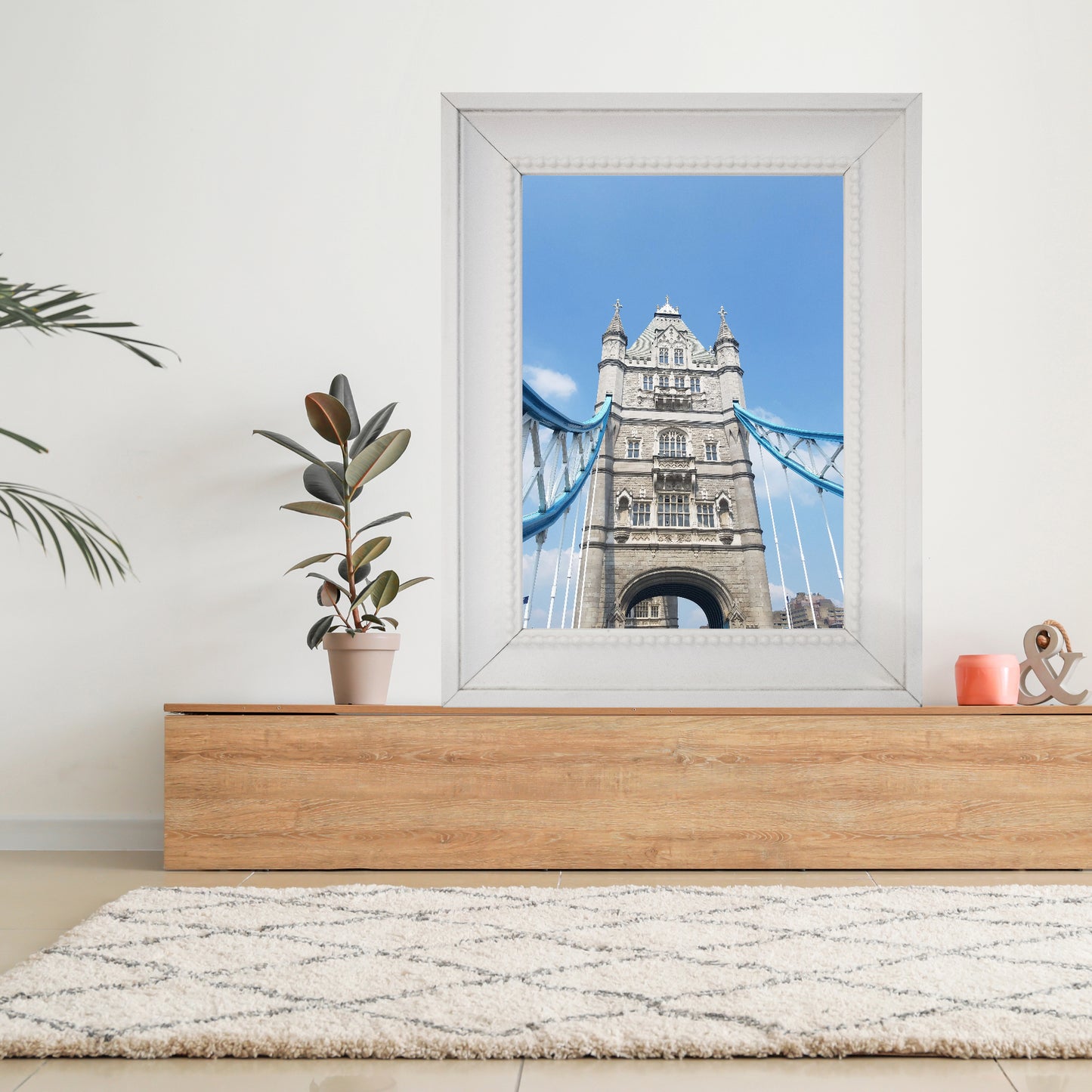 London bridge looking up, Poster