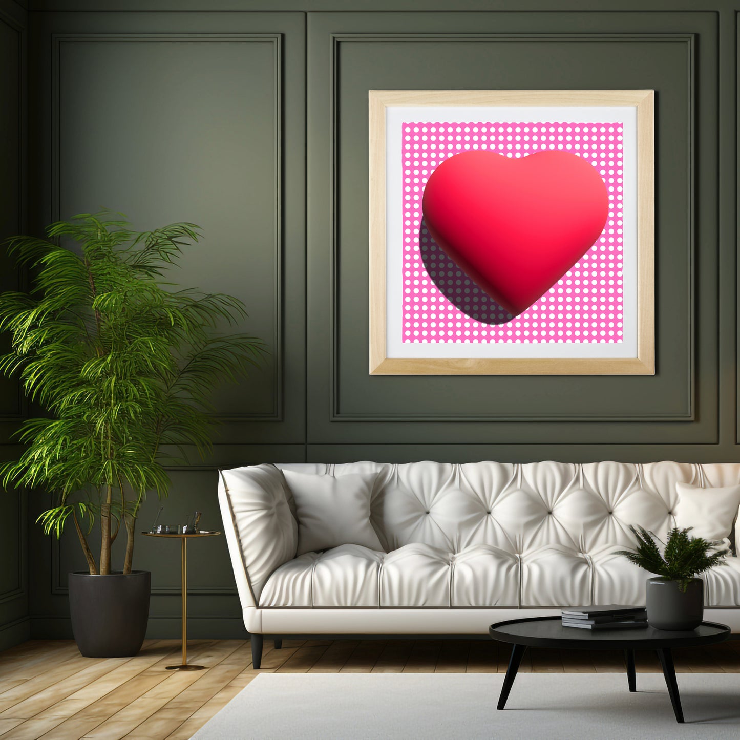 Shining heart for love Poster