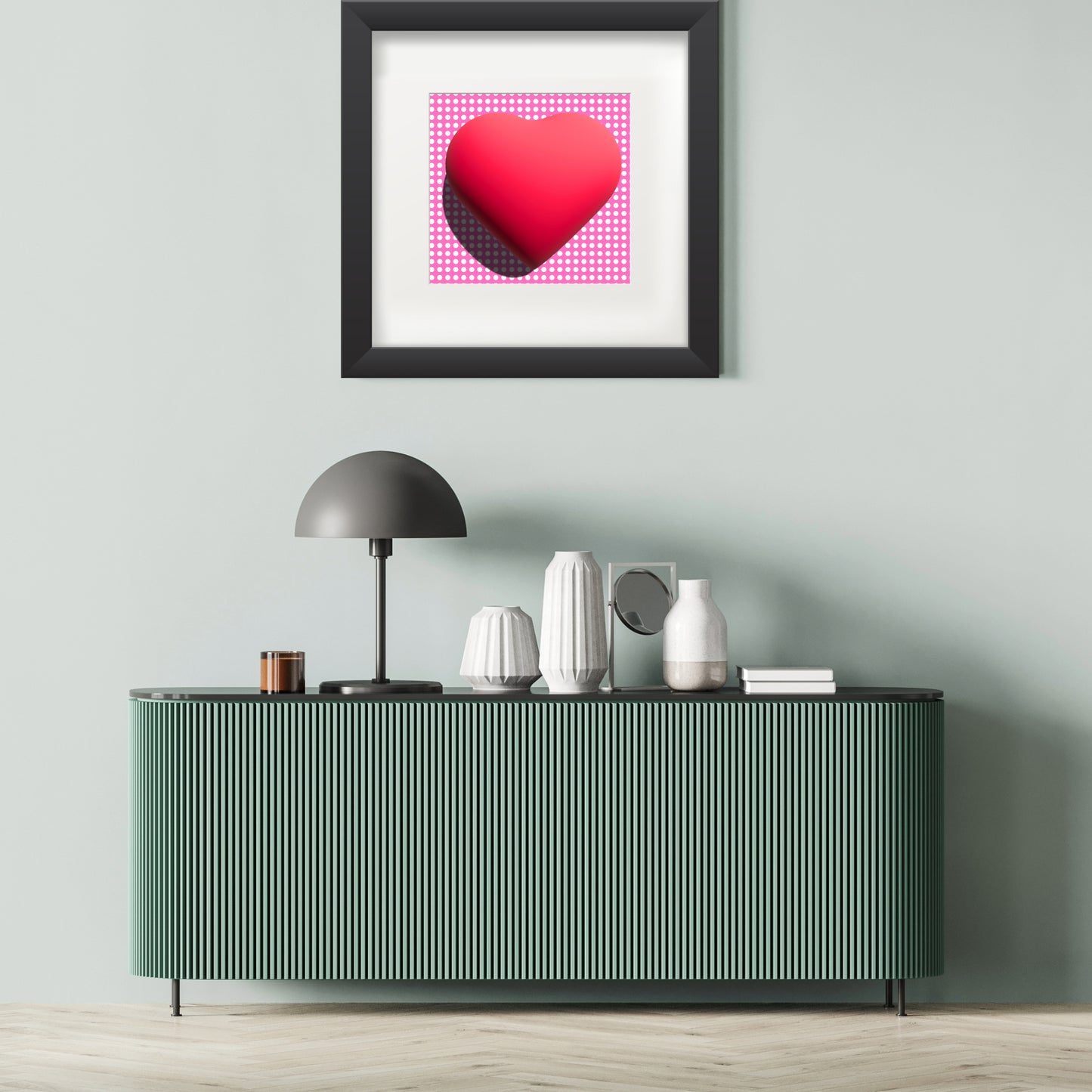 Shining heart for love Poster