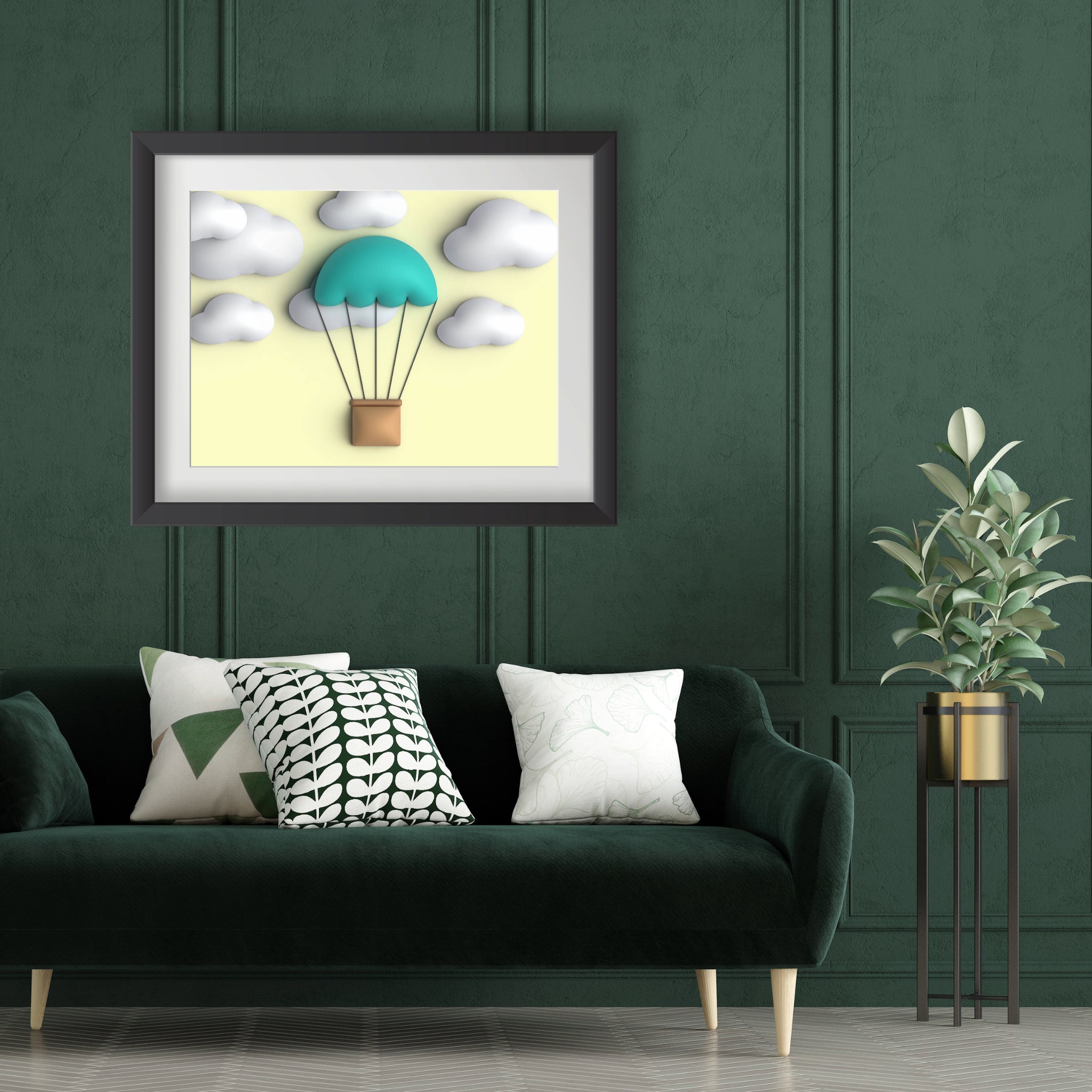 Air Balloon Poster