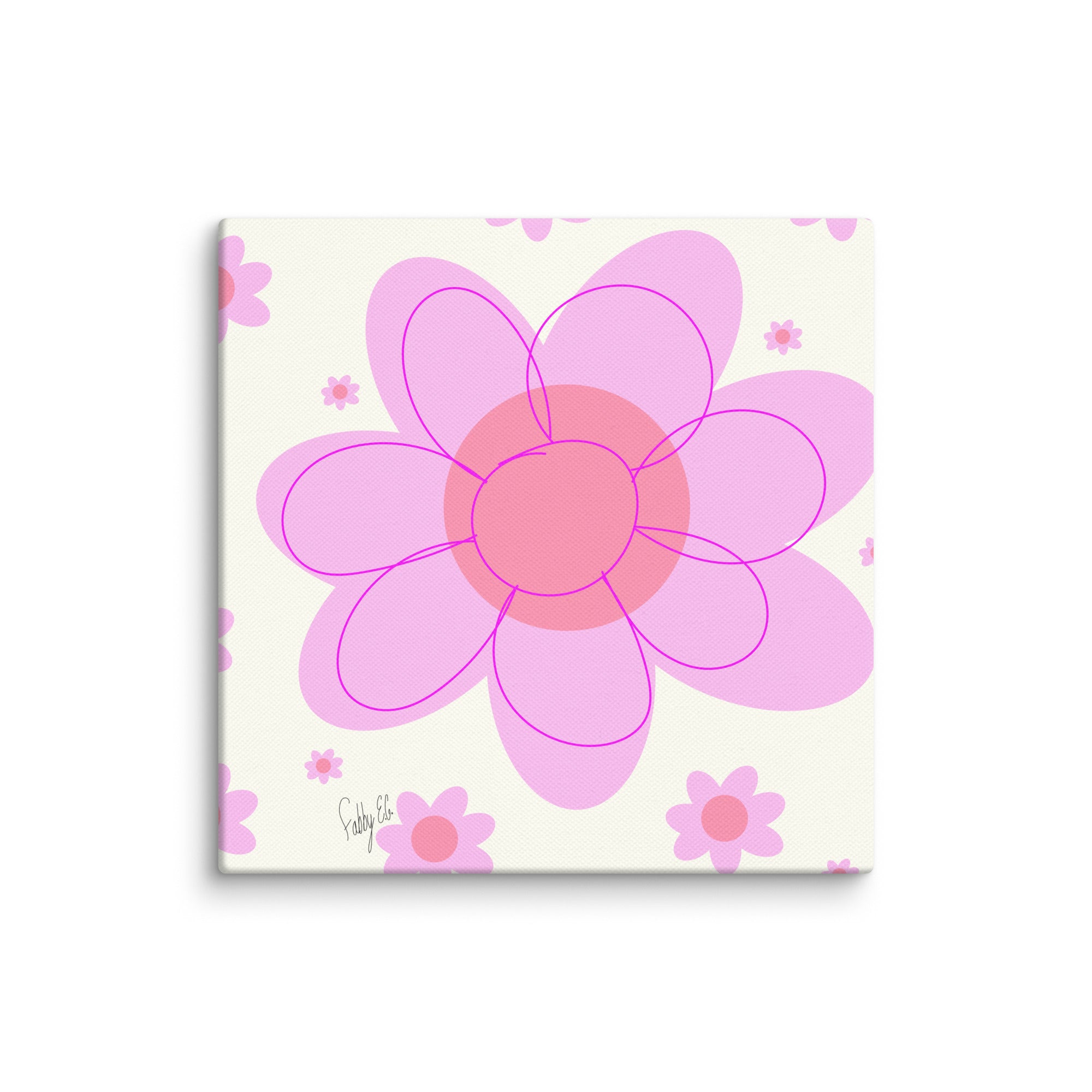 Pink Flower canvas print