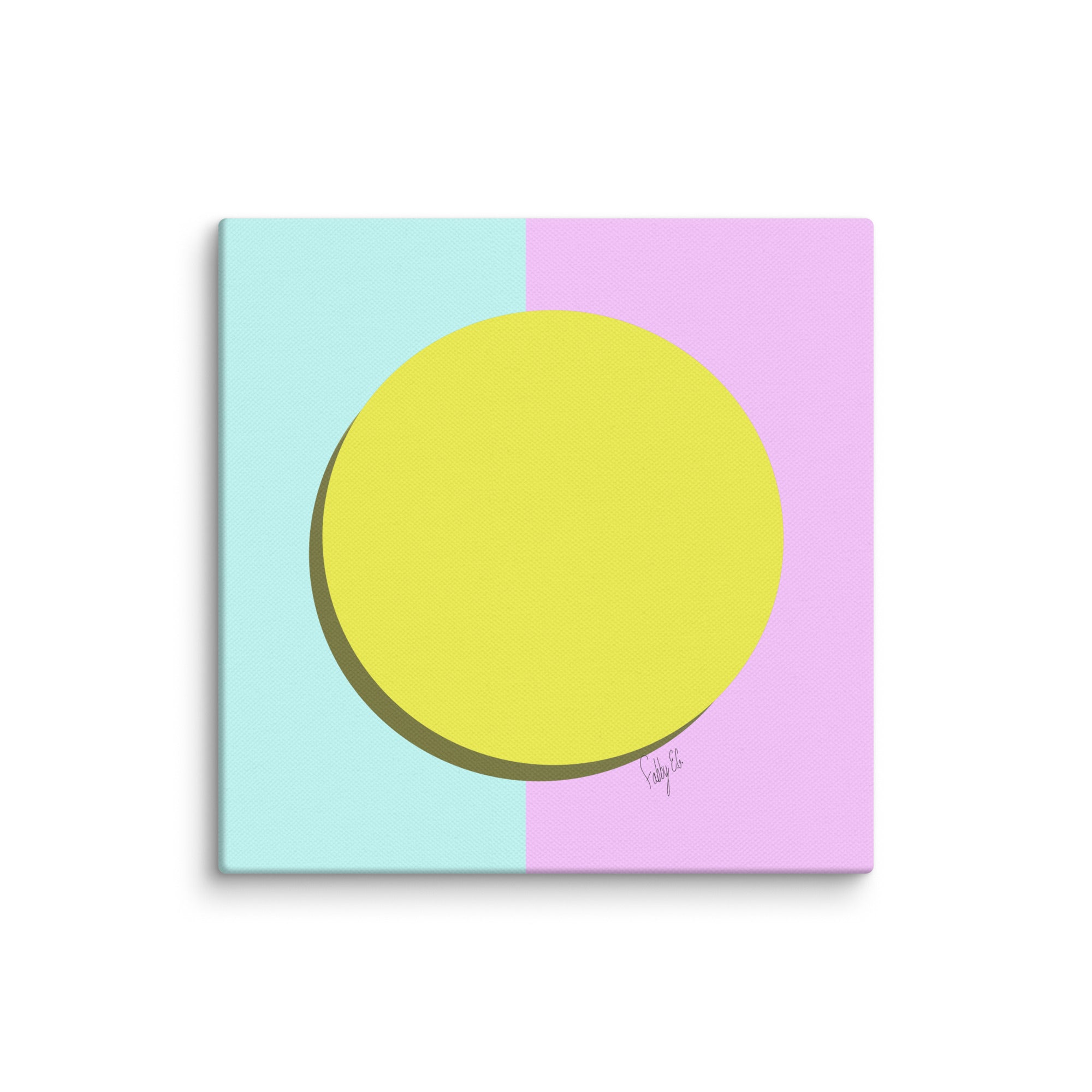 Equal Pay, give me what you owe me canvas print