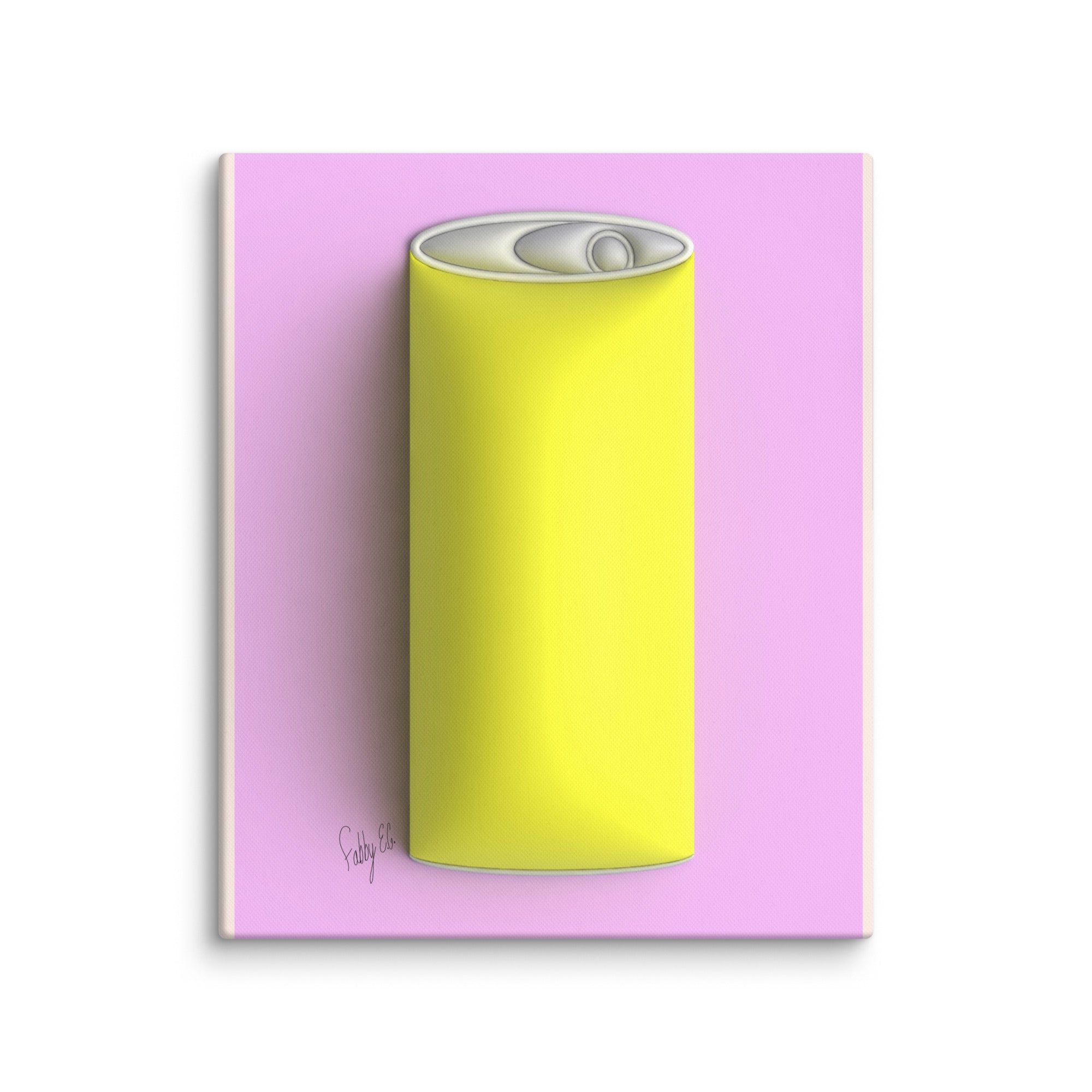 Fun soda 3D canvas print