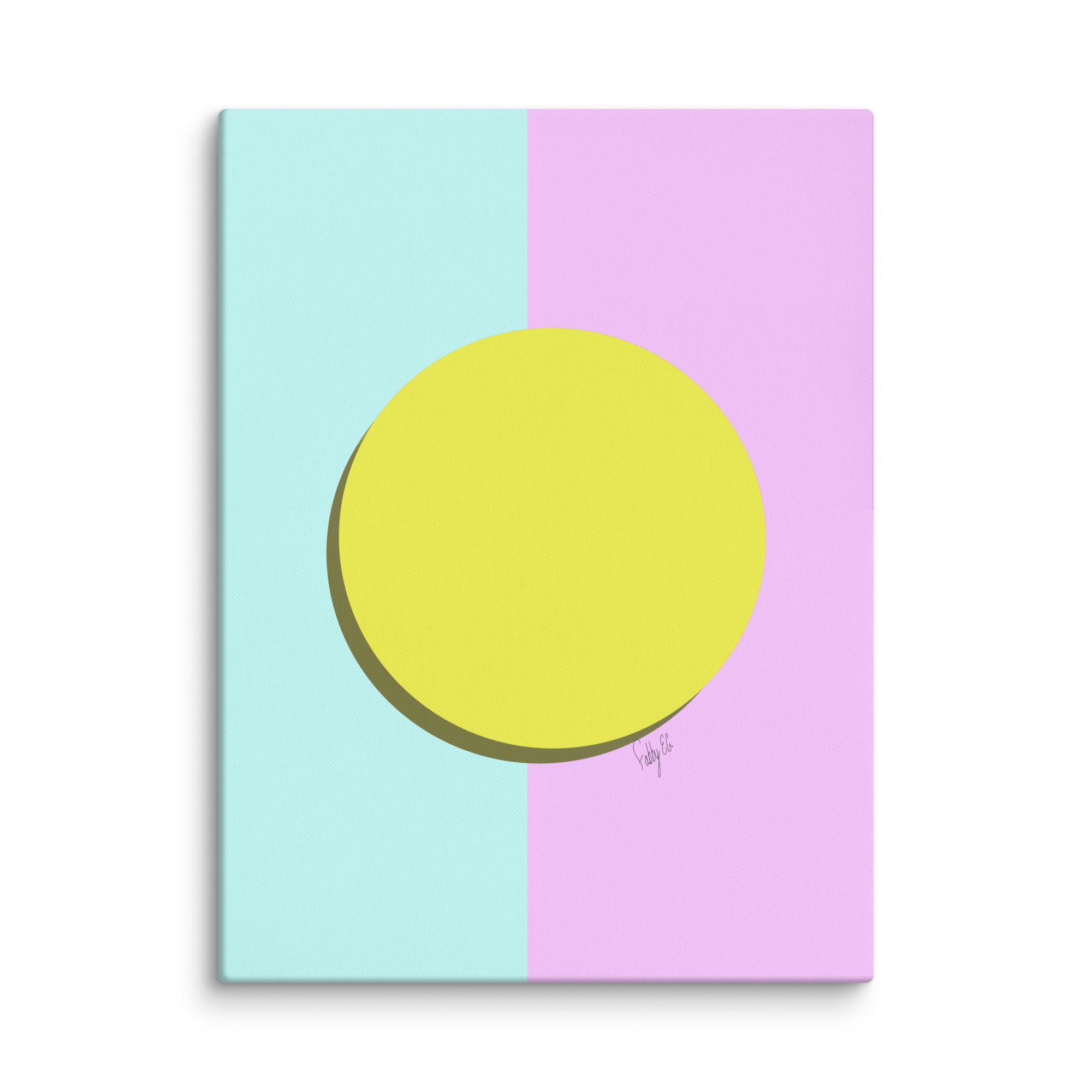 Equal Pay, give me what you owe me canvas print