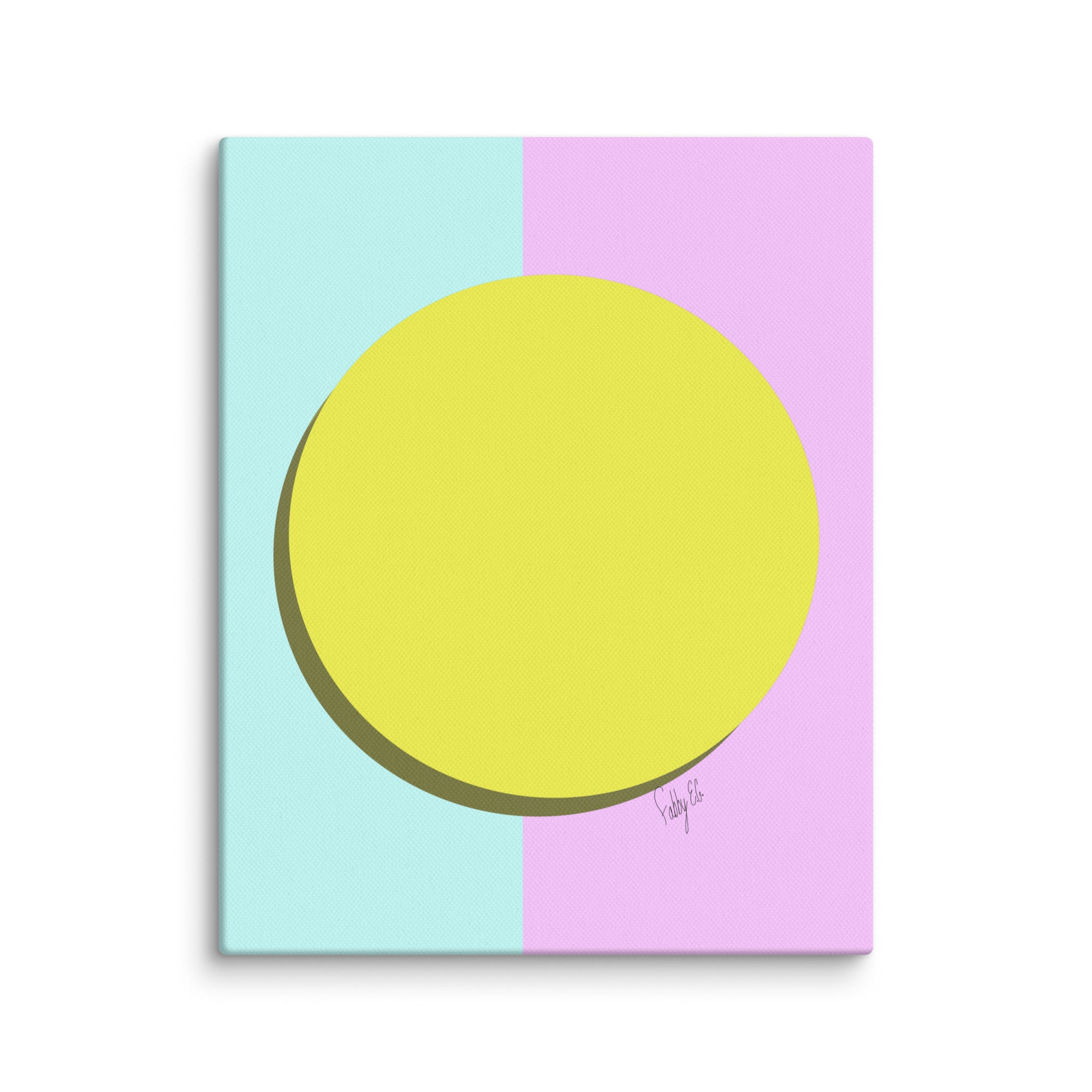 Equal Pay, give me what you owe me canvas print