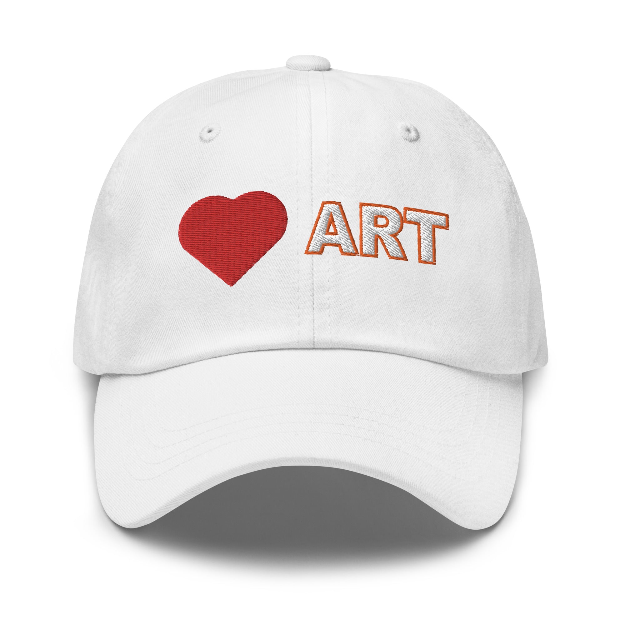 Love art, embroidery Classic hat