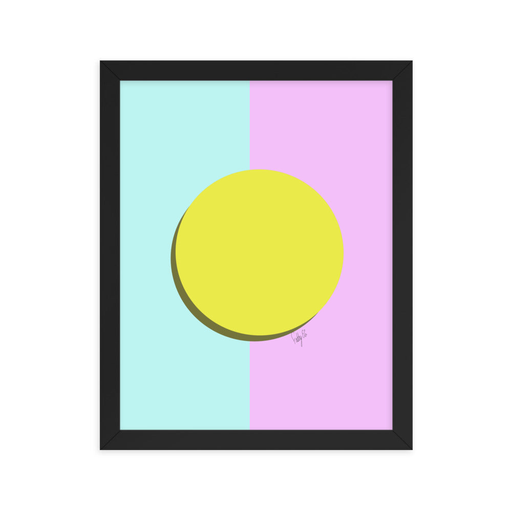 Equal Pay, give me what you owe me framed poster