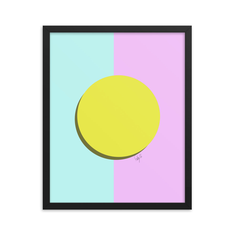 Equal Pay, give me what you owe me framed poster