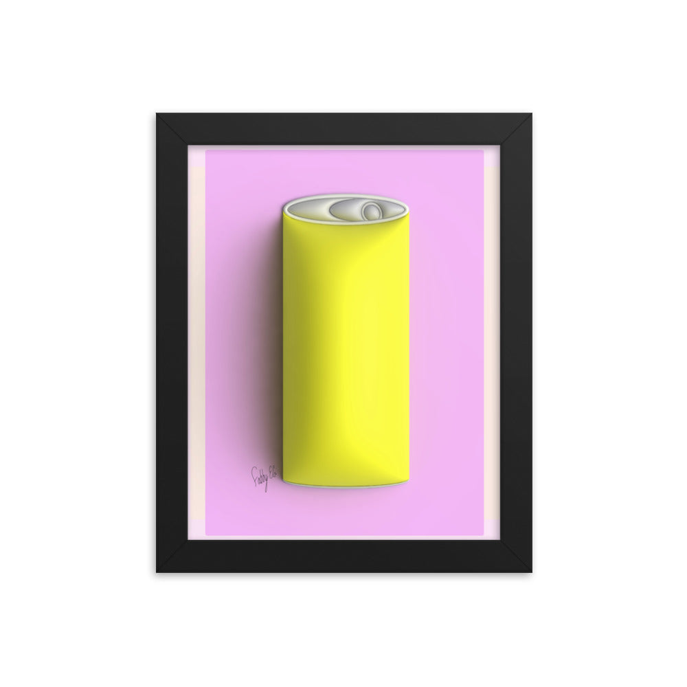 Fun soda 3D framed poster