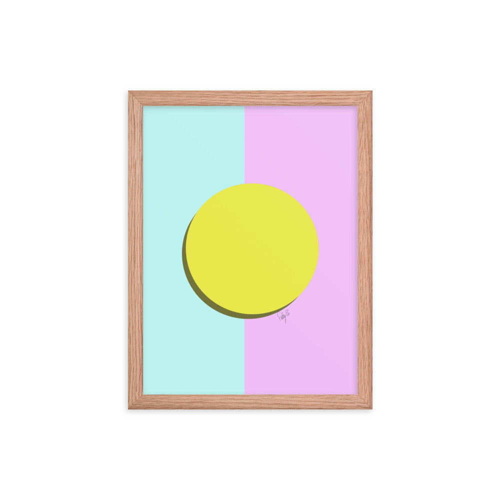 Equal Pay, give me what you owe me framed poster