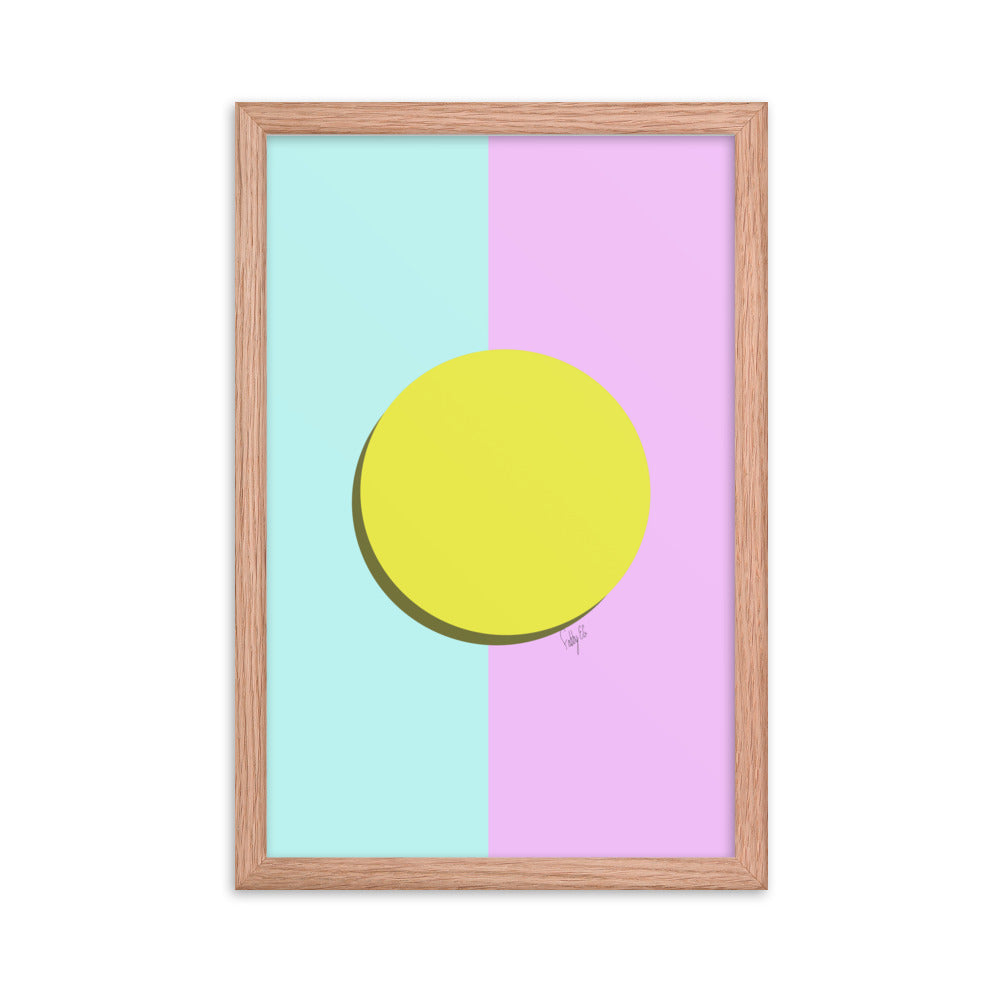 Equal Pay, give me what you owe me framed poster