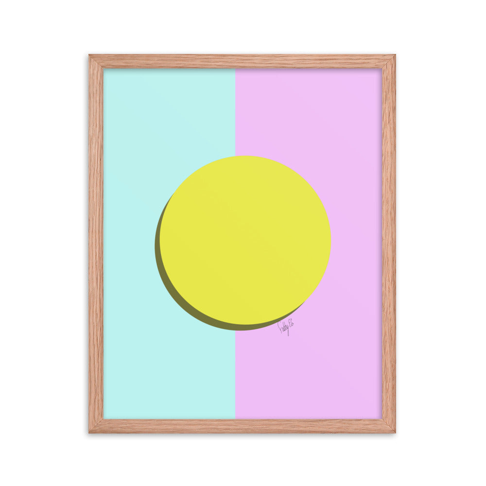 Equal Pay, give me what you owe me framed poster