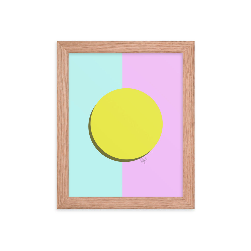 Equal Pay, give me what you owe me framed poster