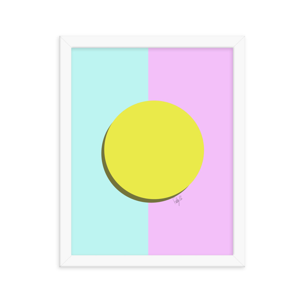 Equal Pay, give me what you owe me framed poster