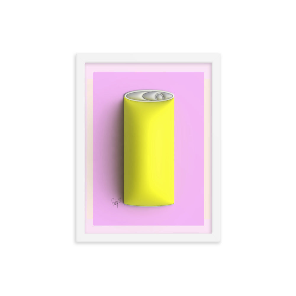 Fun soda 3D framed poster