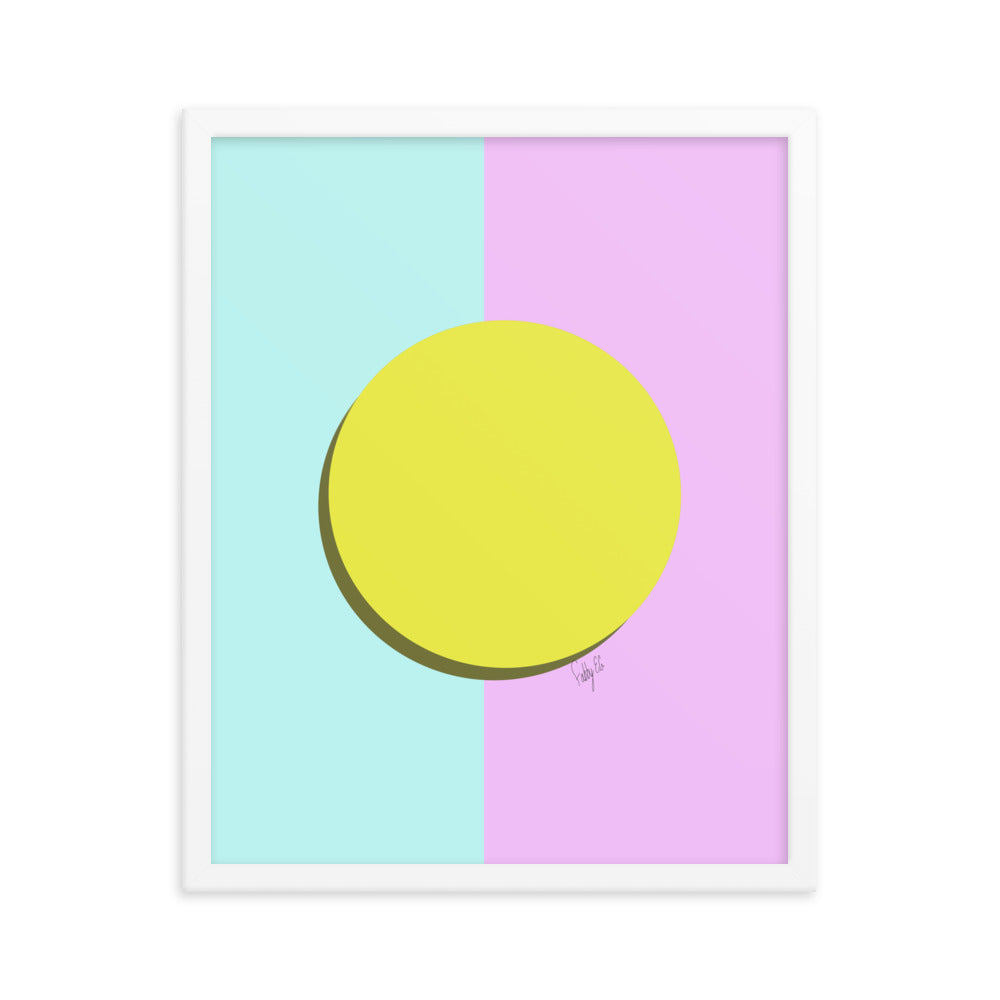 Equal Pay, give me what you owe me framed poster