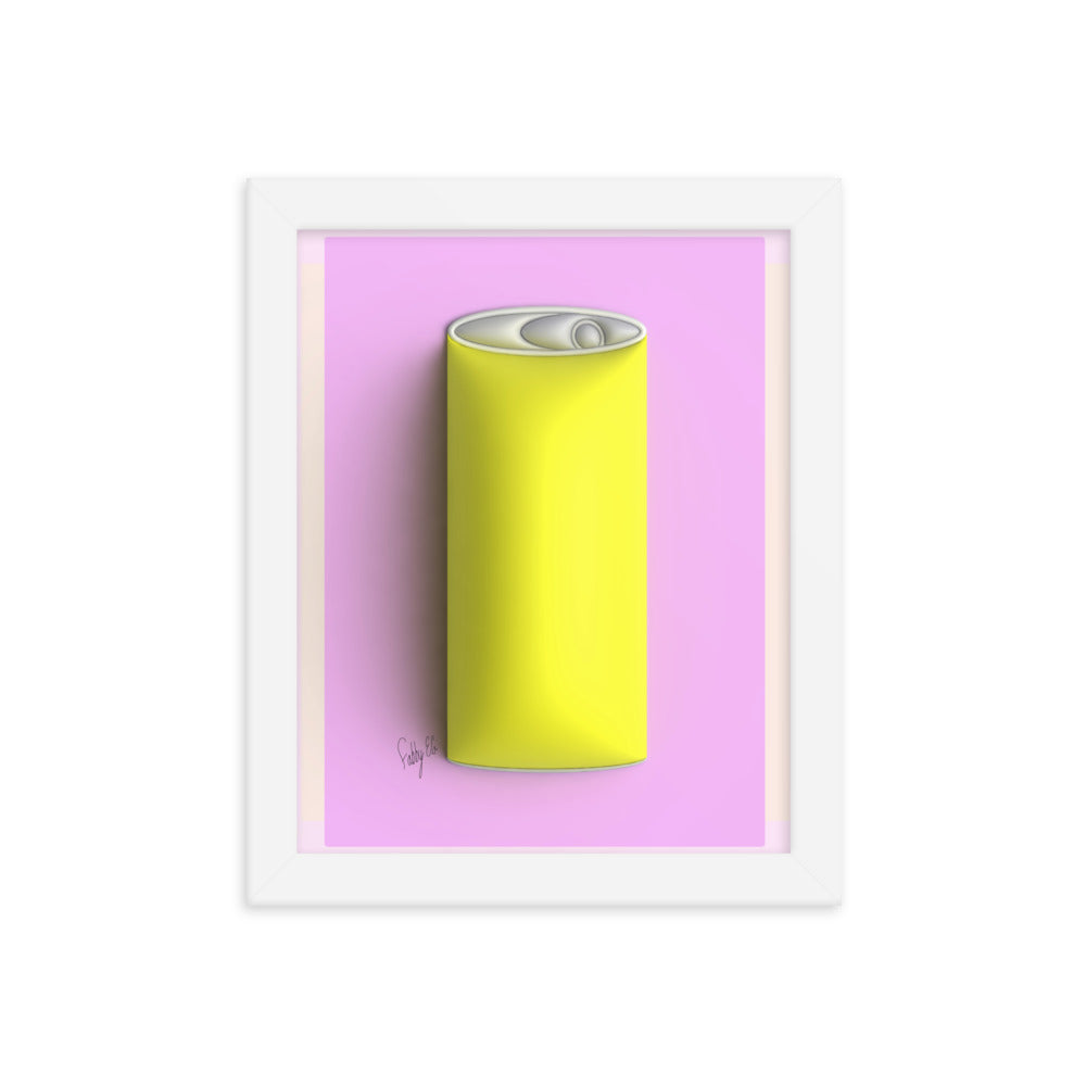 Fun soda 3D framed poster
