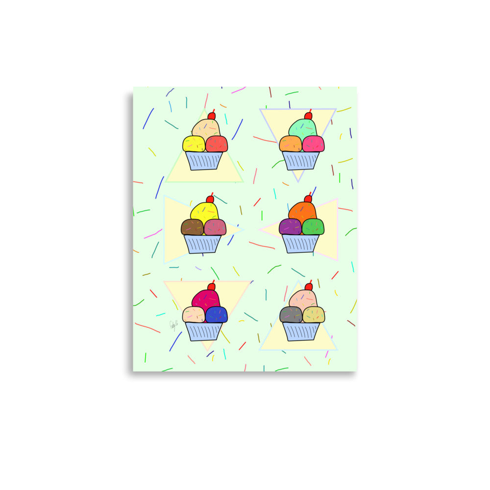 Ice Cream Time Poster