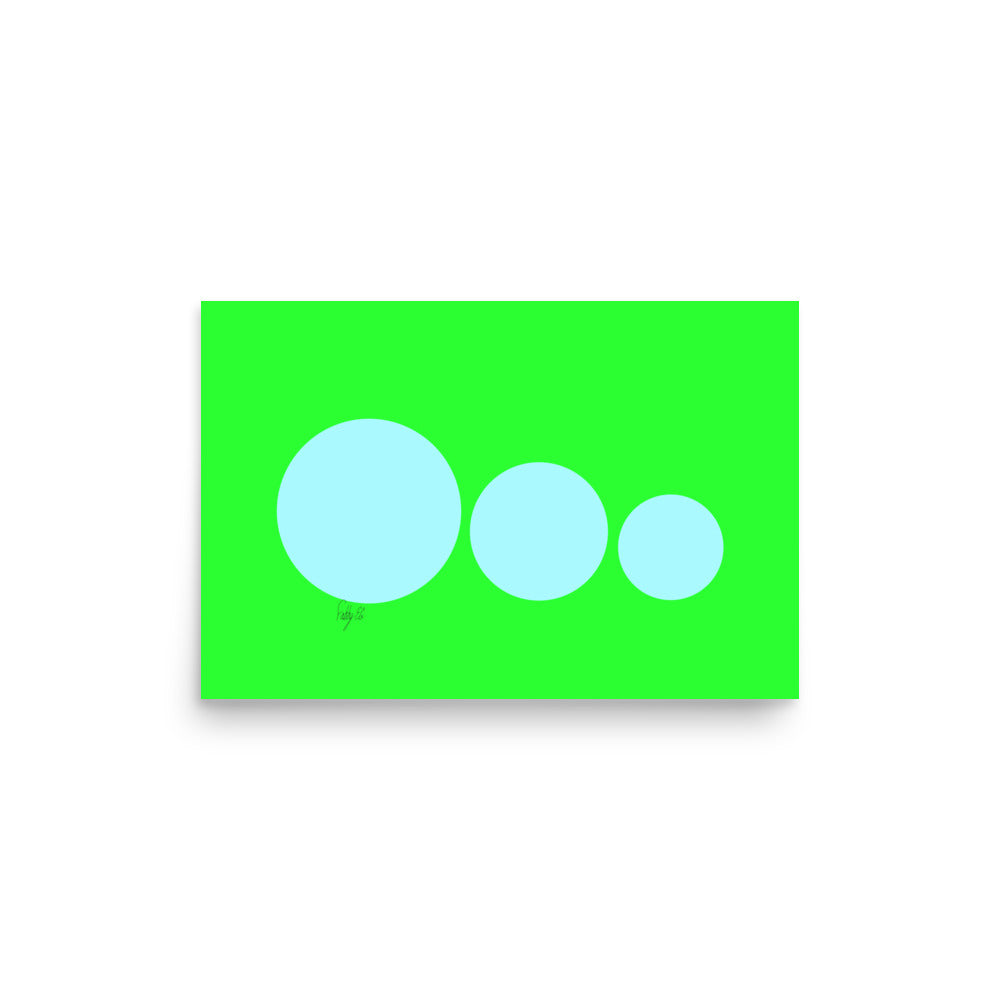 This escalated quickly green Poster