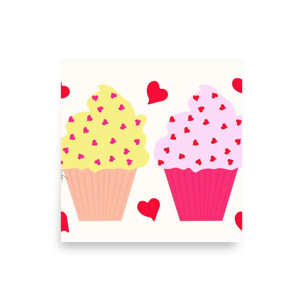 In memory of love cupcakes Poster