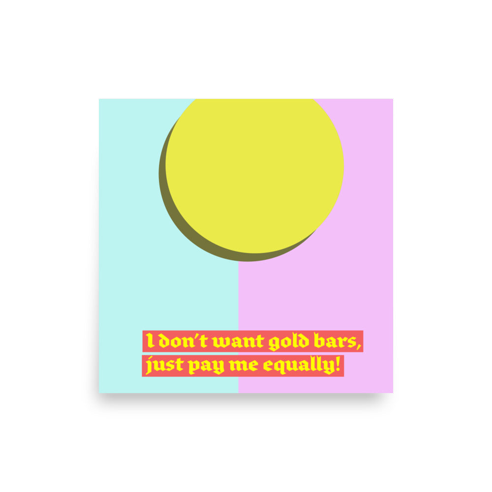 Equal Pay Poster