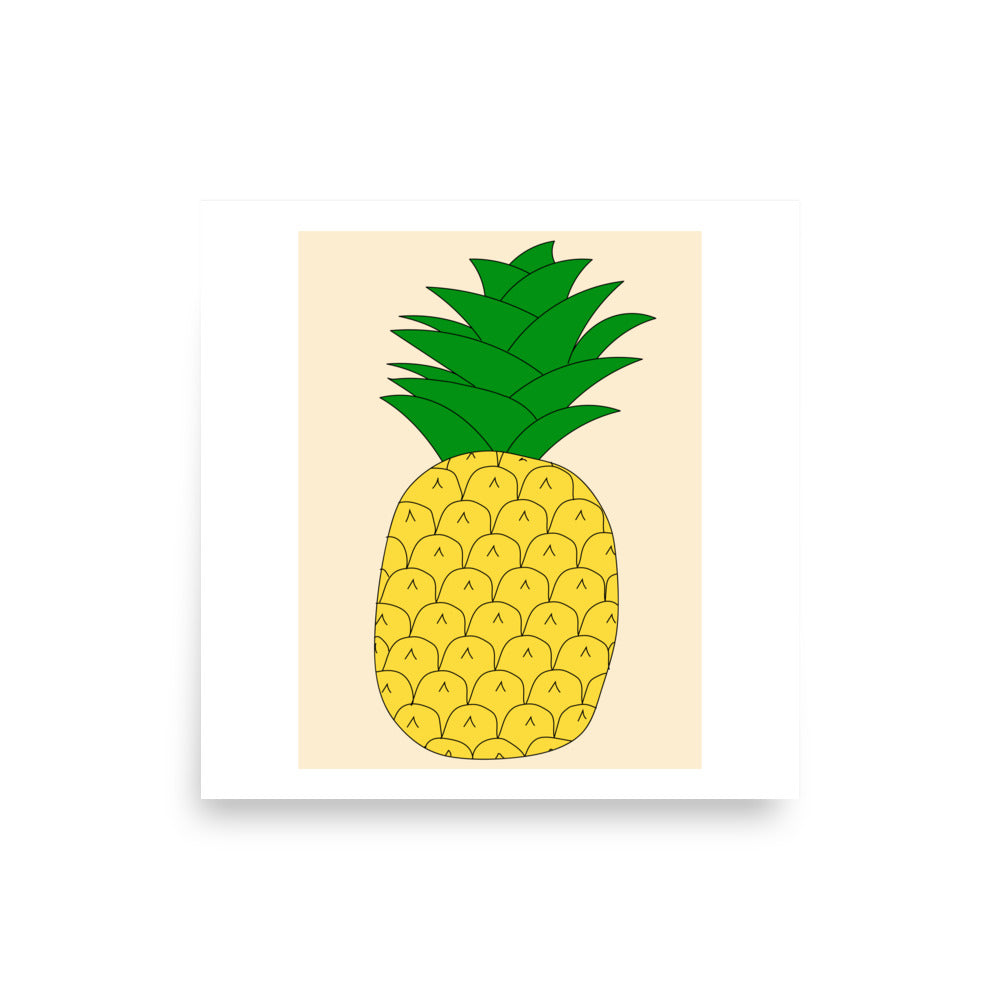 Pineapple 2D, Poster