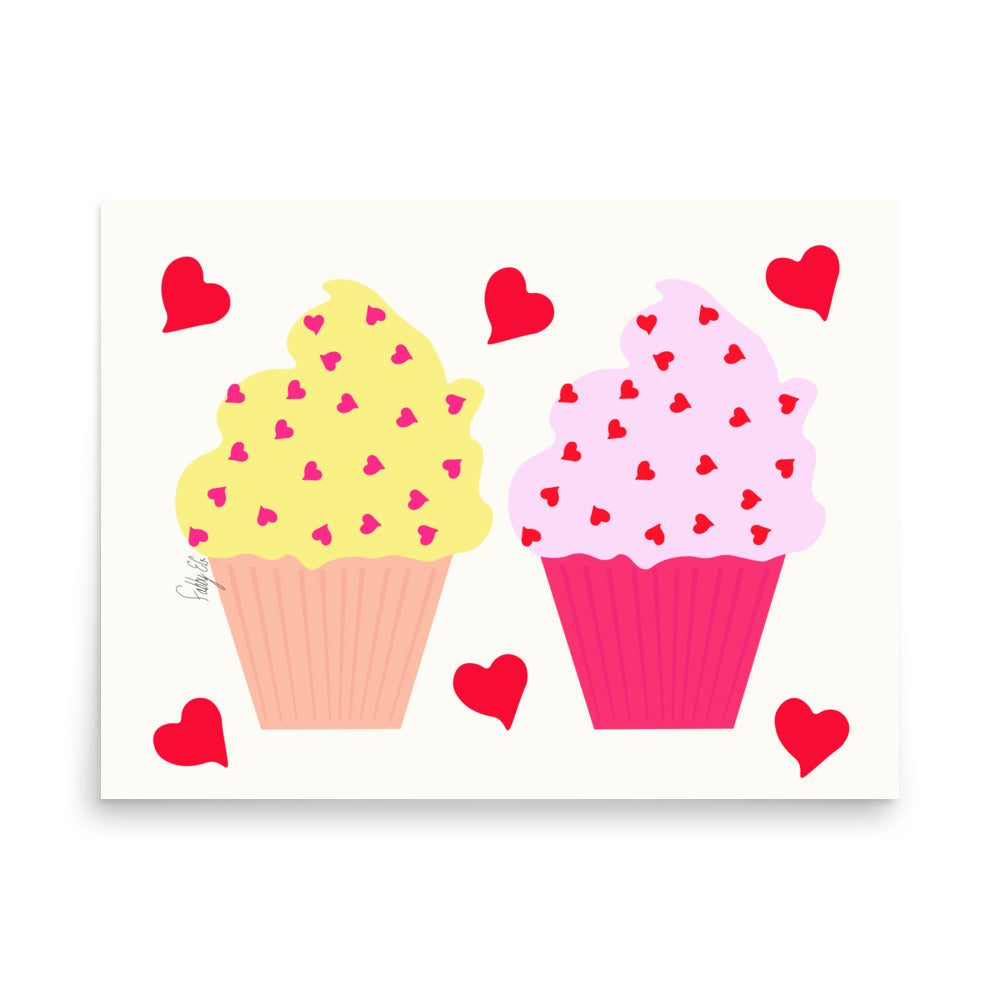 In memory of love cupcakes Poster