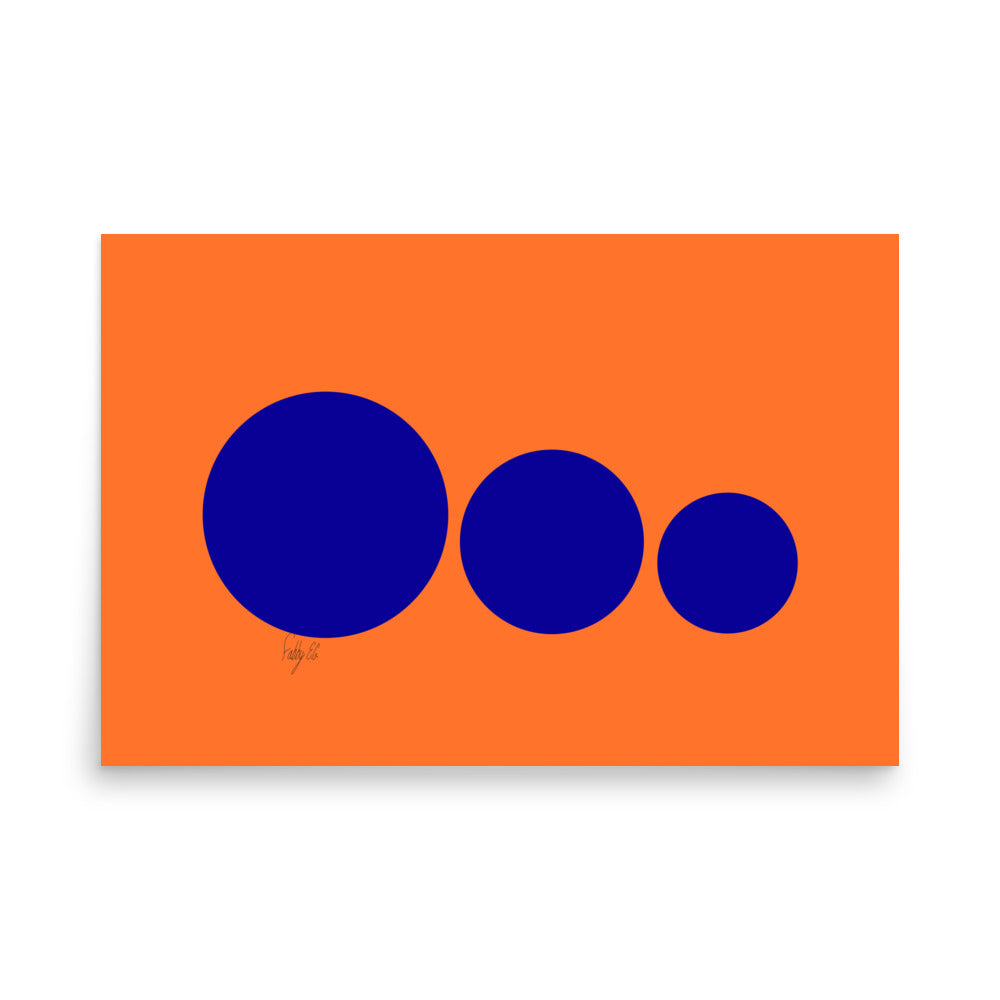 This escalated quickly orange Poster