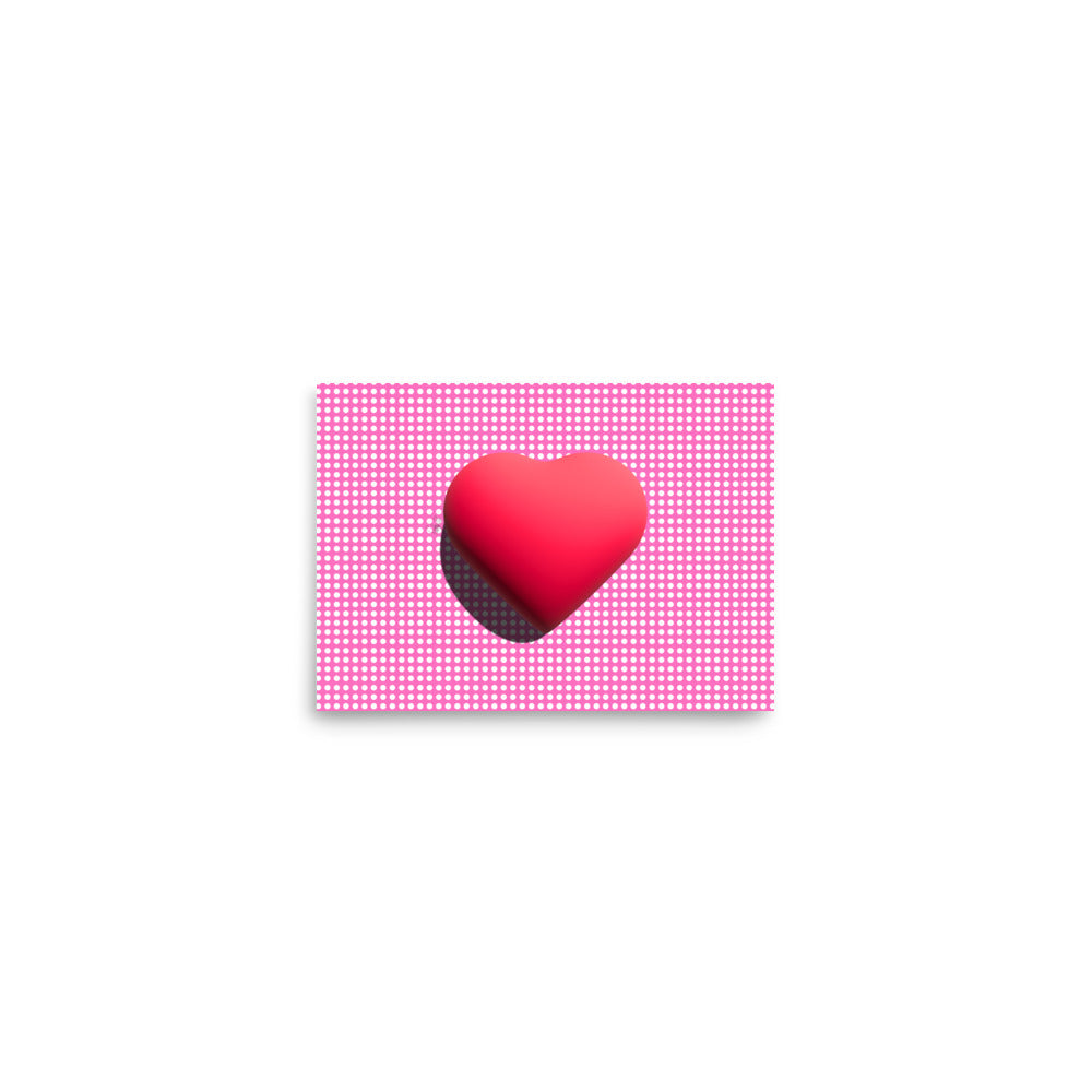 Shining heart for love Poster