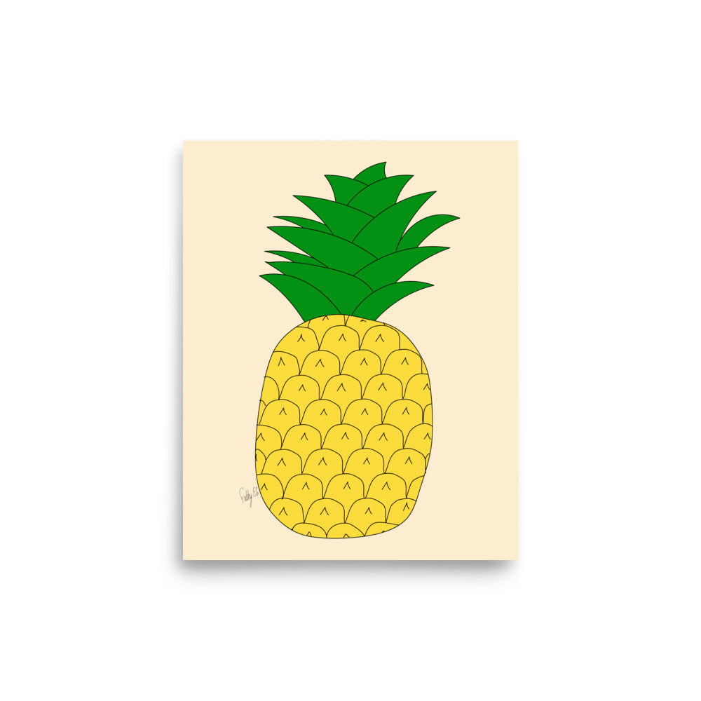 Pineapple 2D, Poster