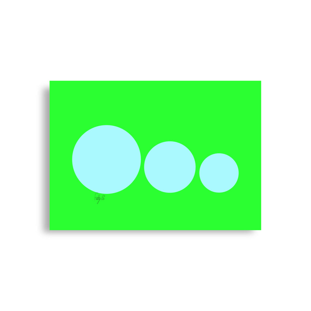 This escalated quickly green Poster