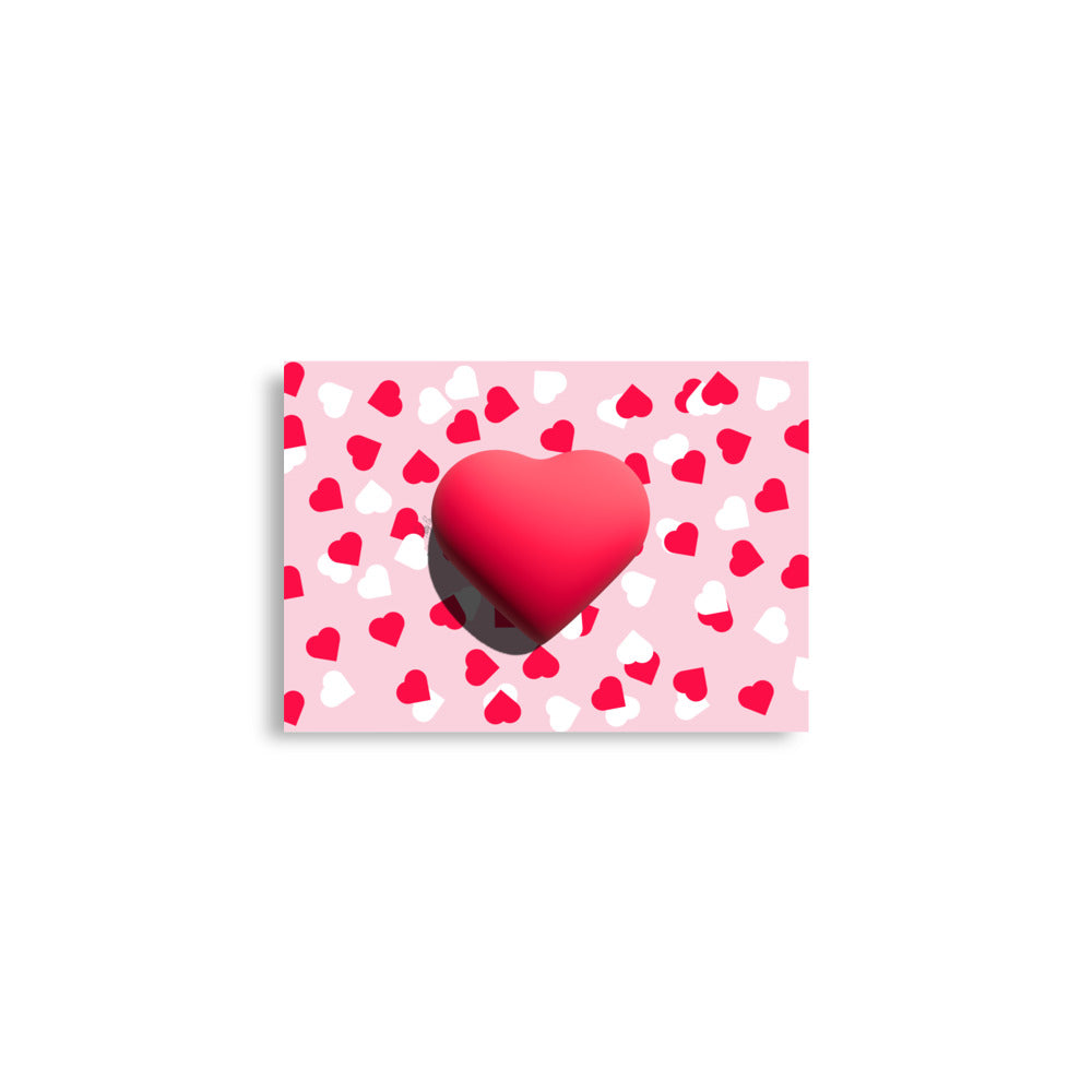 Valentines heart for love Poster