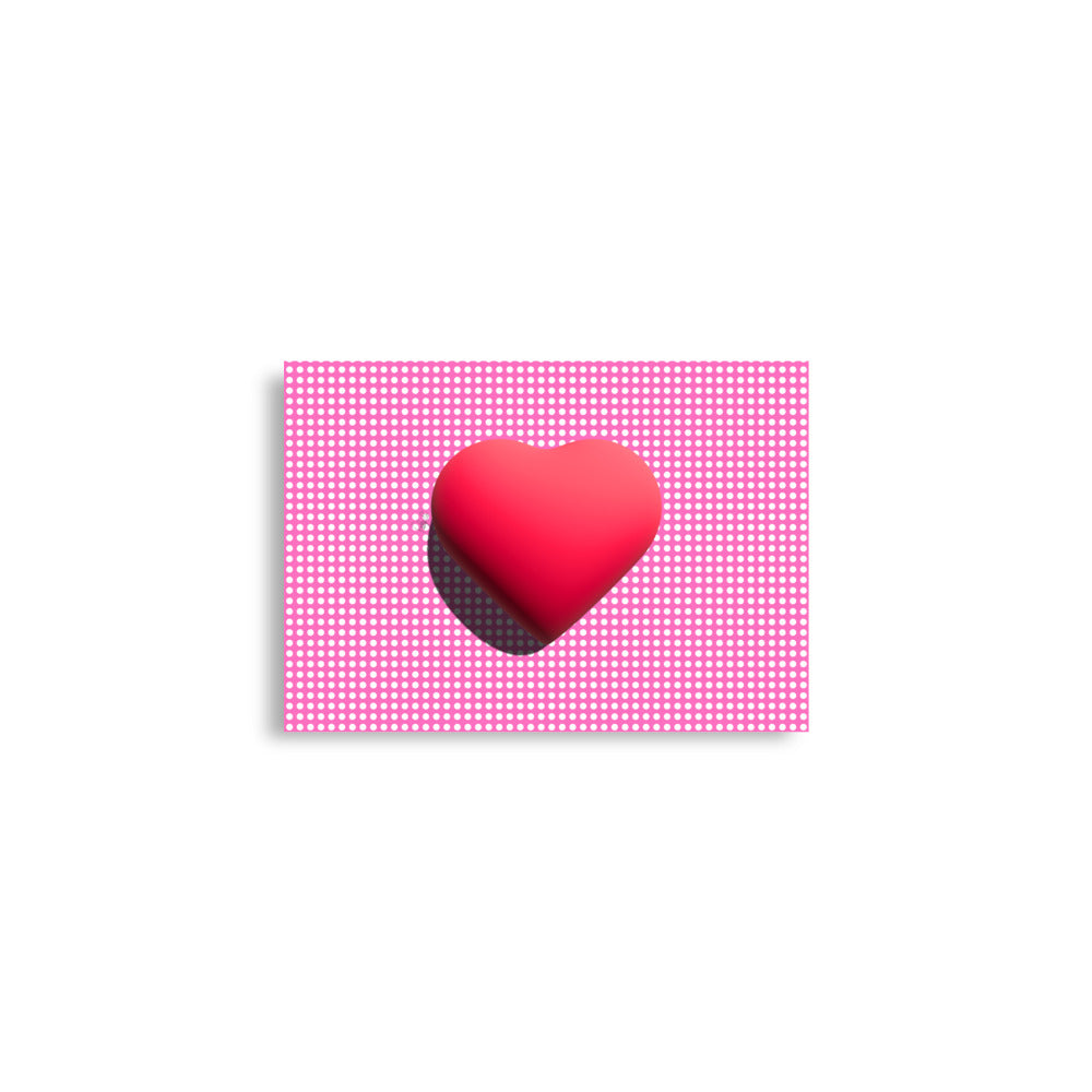 Shining heart for love Poster