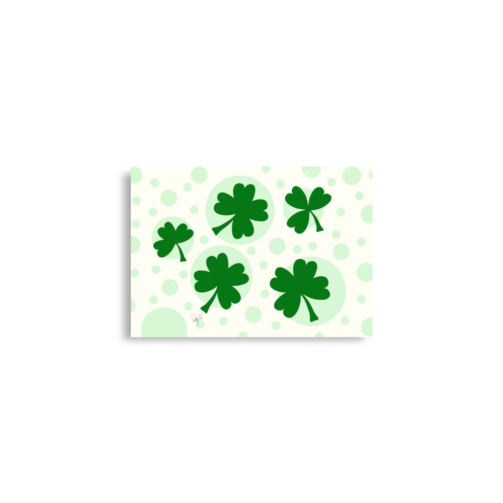 Patrick’s day in luck Poster