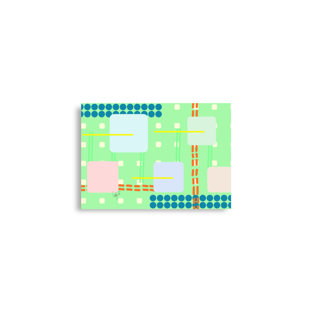 Off grid green Poster