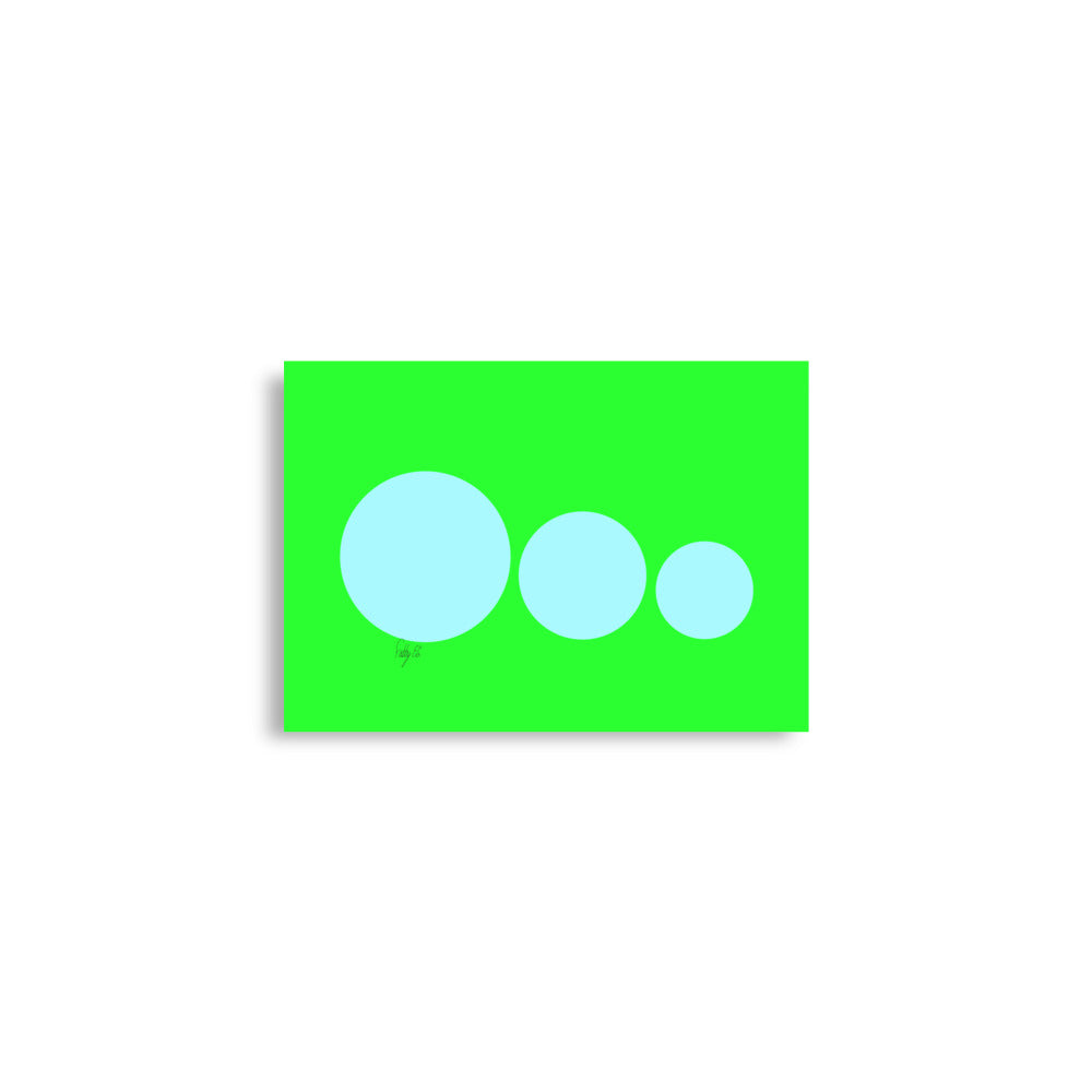 This escalated quickly green Poster