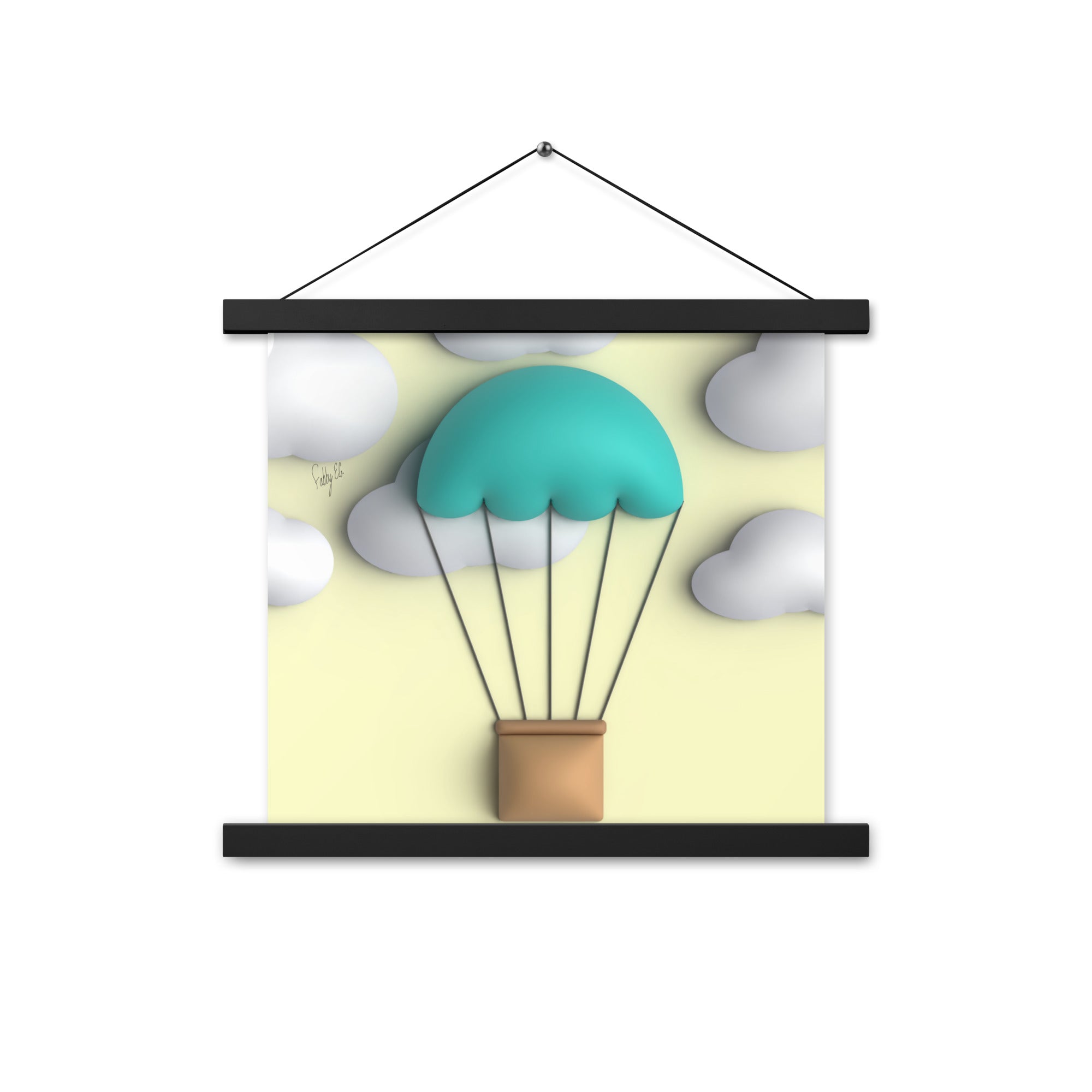 Air ballon Poster with hangers