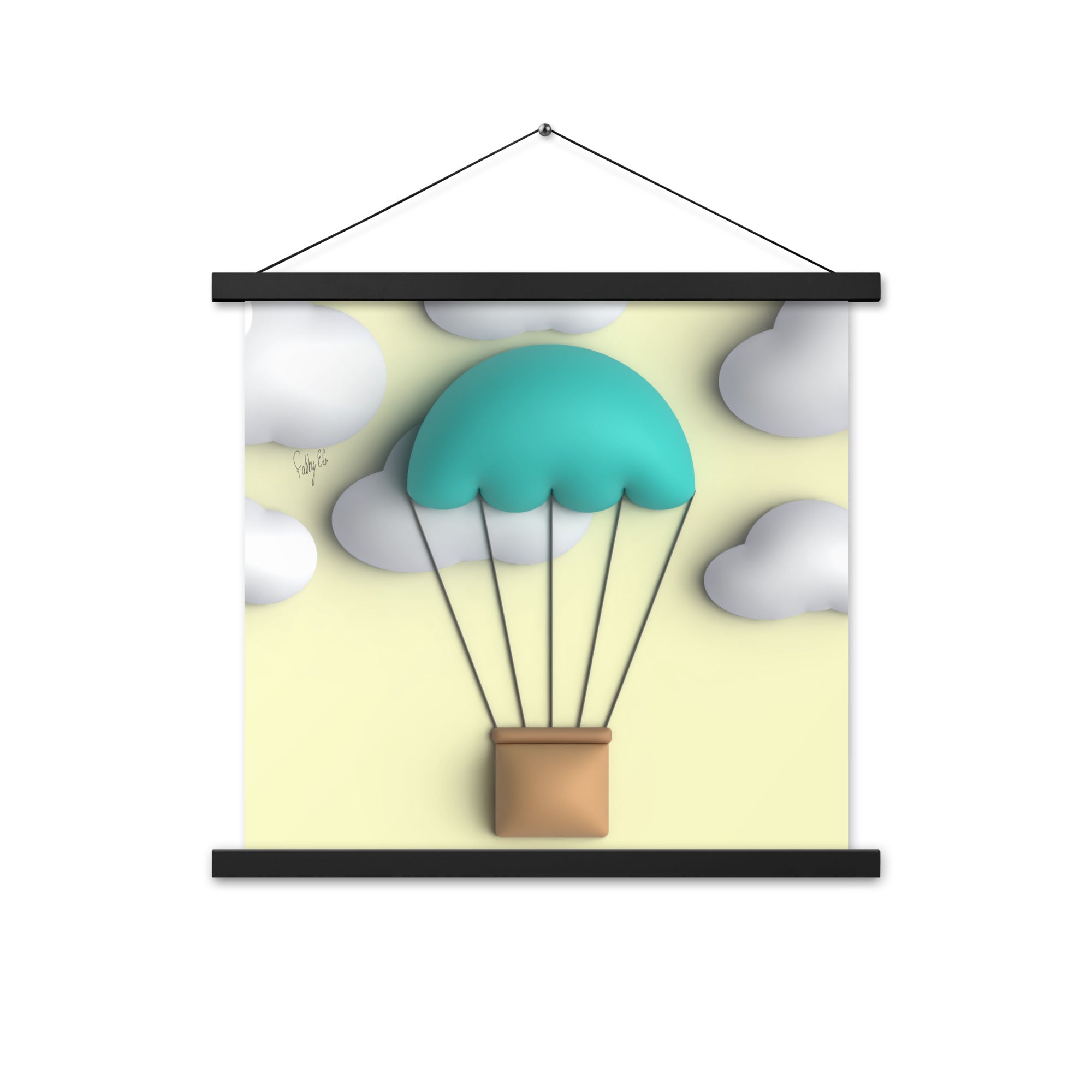 Air ballon Poster with hangers