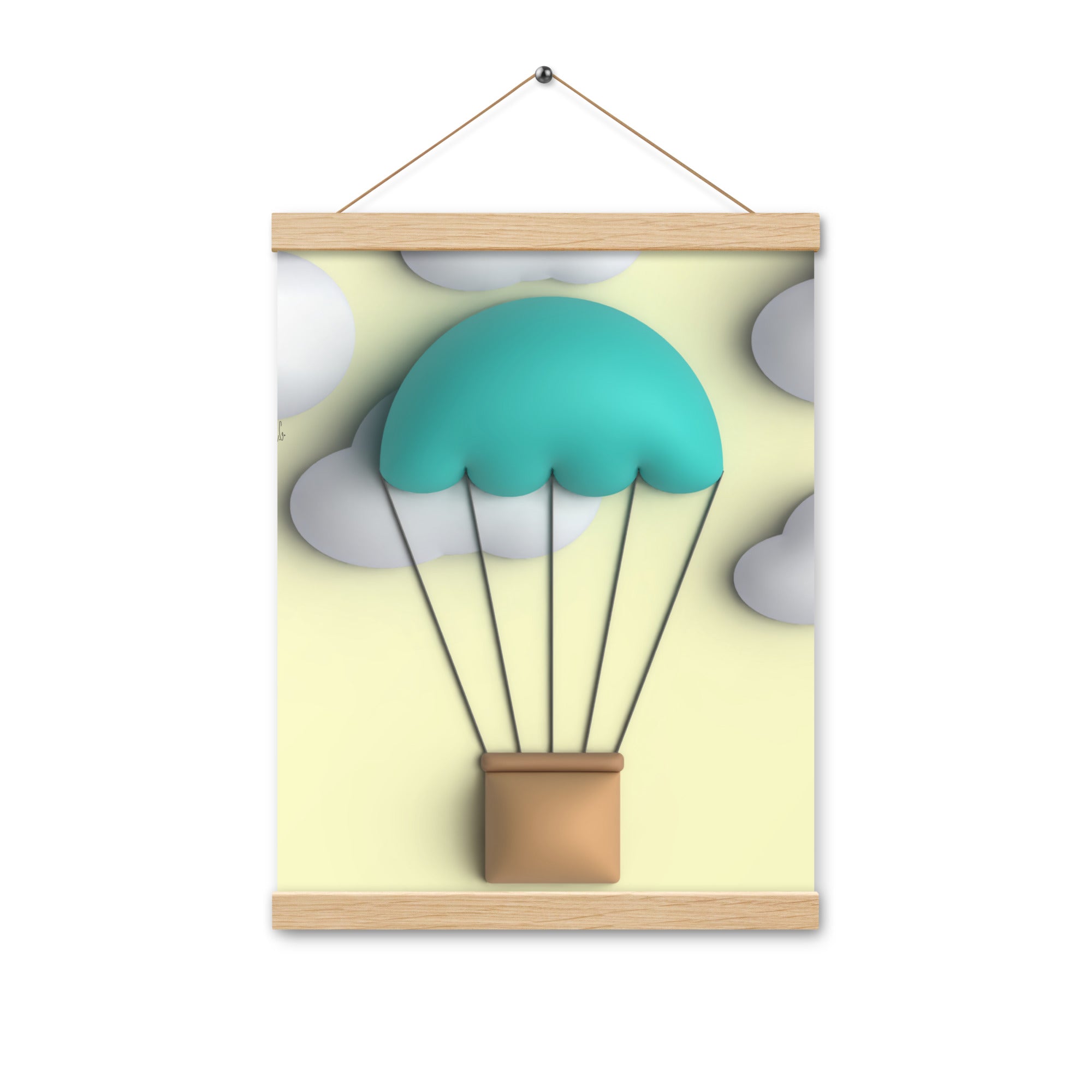 Air ballon Poster with hangers