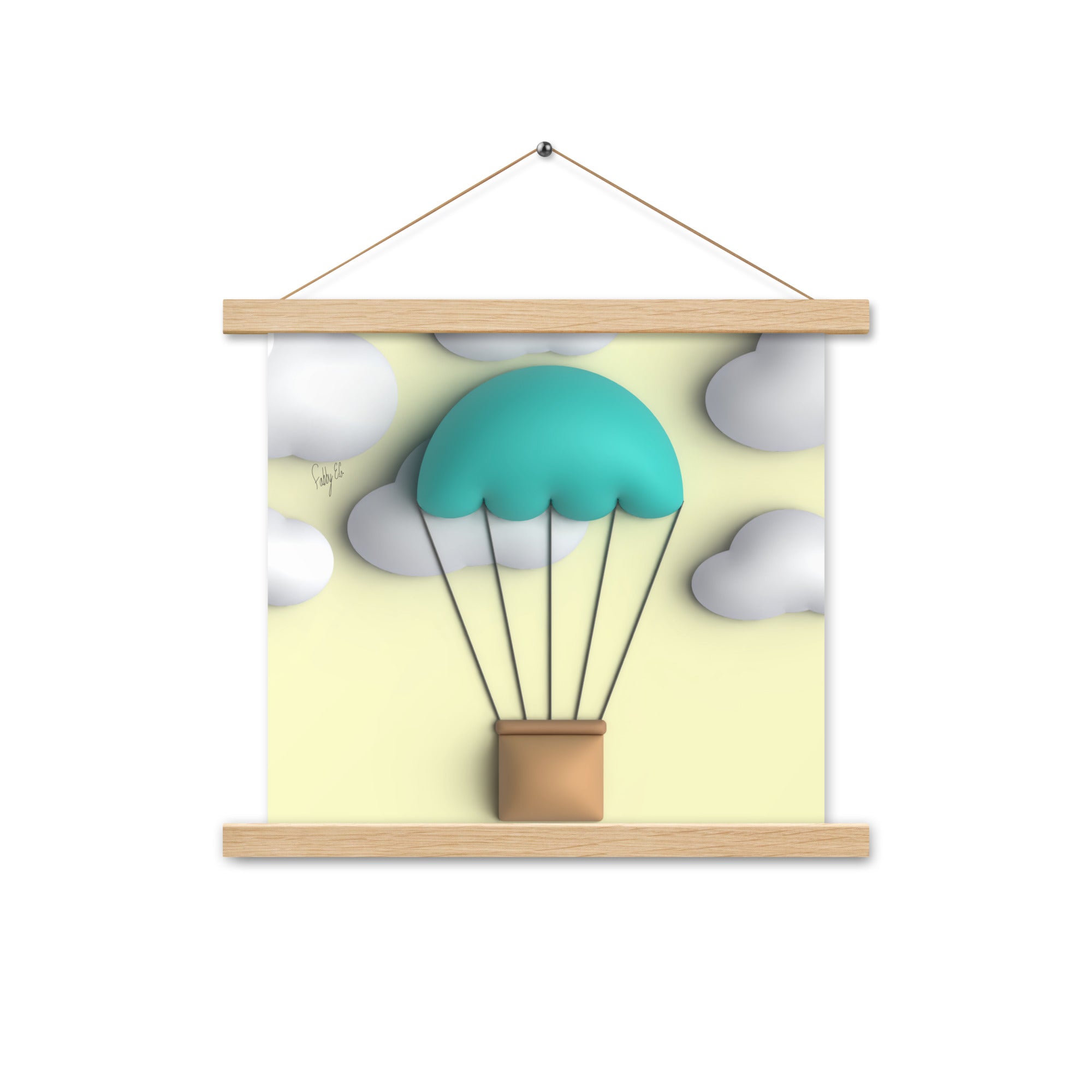 Air ballon Poster with hangers