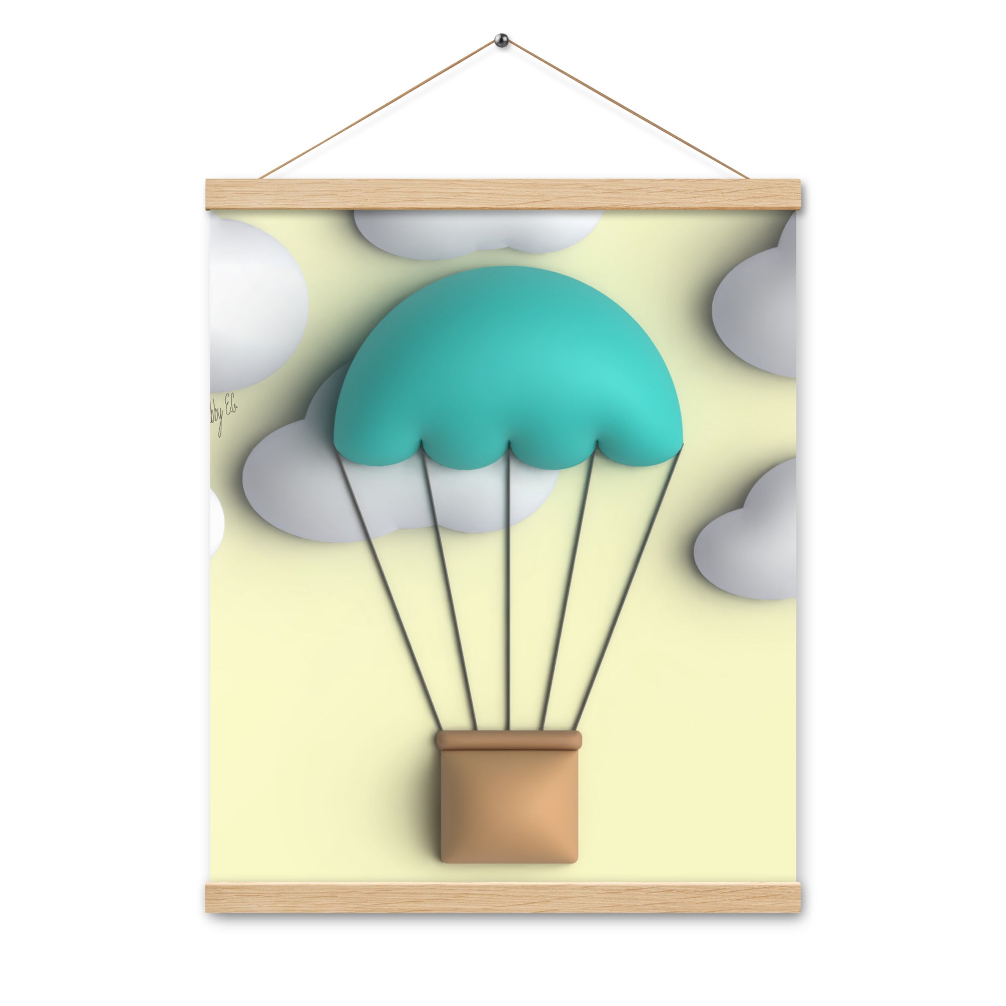 Air ballon Poster with hangers