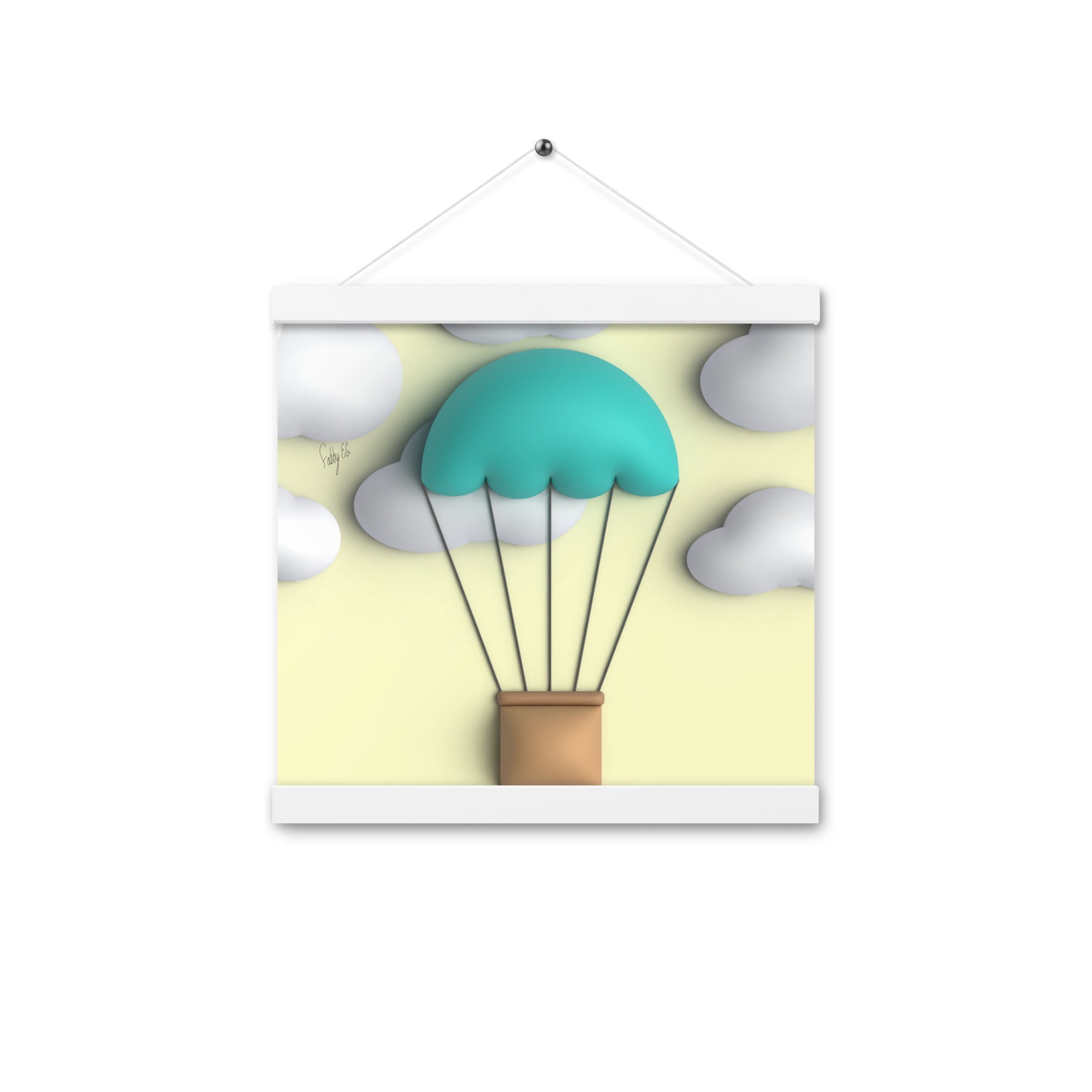 Air ballon Poster with hangers
